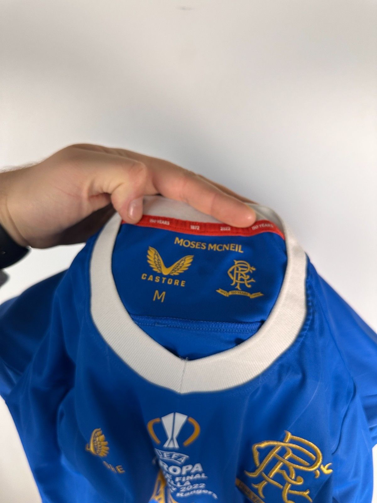 Castore Rangers 2021 Football Shirt Soccer Jersey Castore Size M Size US M / EU 48-50 / 2 - 10 Thumbnail