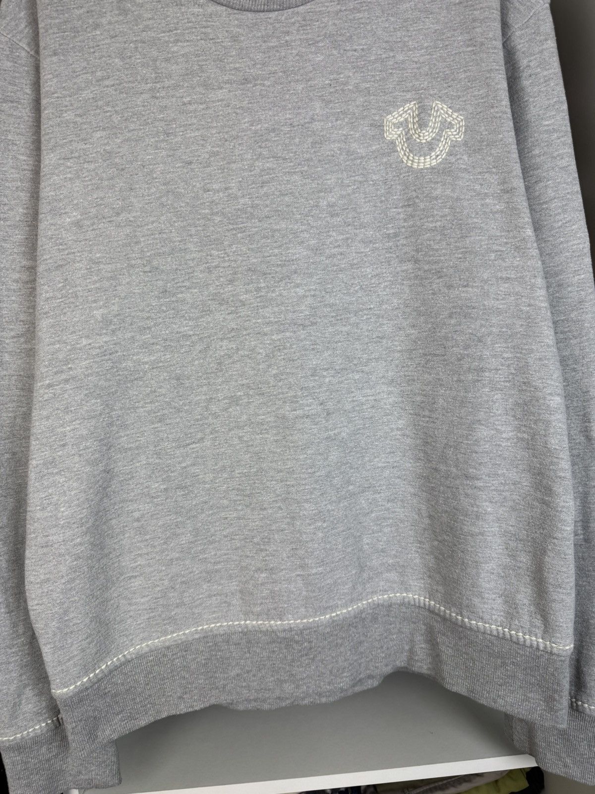 True Religion True Religion Small Logo Crewneck Sweatshirt Size US XL / EU 56 / 4 - 9 Thumbnail