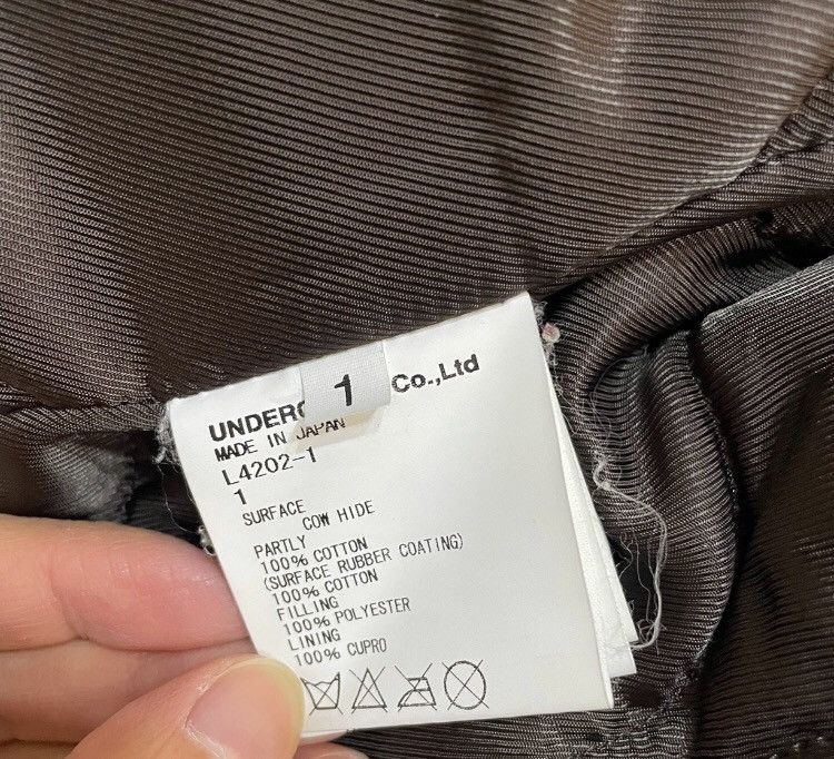 Undercover undercover Leather jacket with a blackBlack and white skull Size US S / EU 44-46 / 1 - 5 Thumbnail