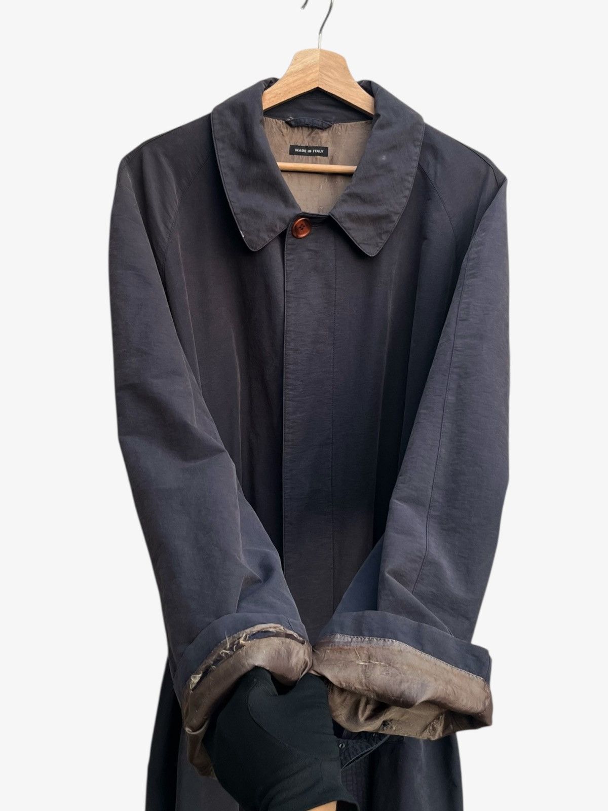 Giorgio Armani Vintage 90’s Giorgio Armani Le Collezioni Trench Coat Size US L / EU 52-54 / 3 - 10 Thumbnail
