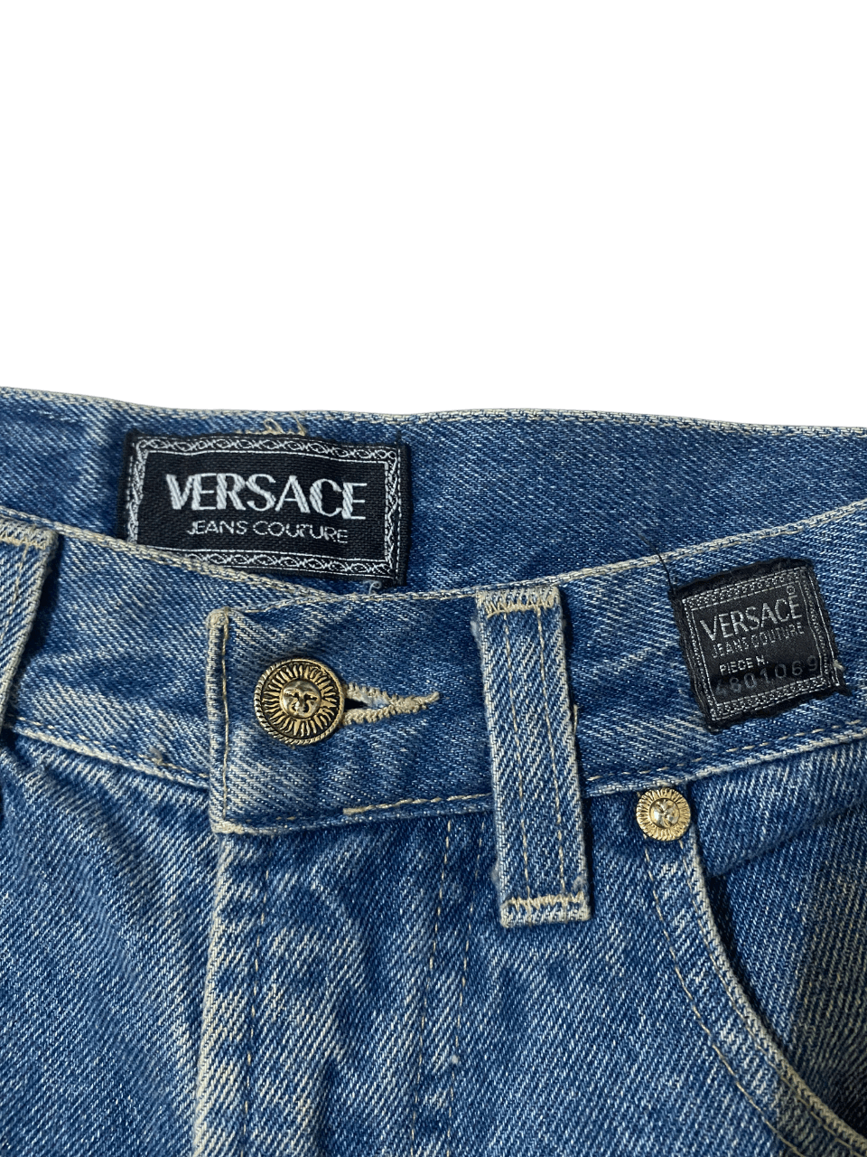 Versace Jeans Couture SS99 Versace Jeans Italia Size US 29 - 3 Thumbnail