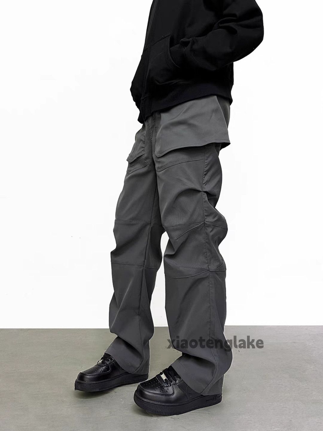 Designer × Japanese Brand × Vintage utility military patchwork yuppie outdoor baggy cargo pants Size US 30 / EU 46 - 1 Thumbnail