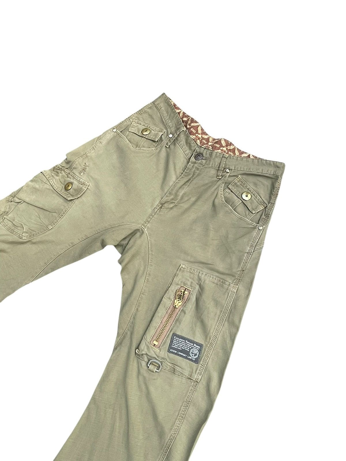 Edwin × Japanese Brand Edwin Narrow Cargo Pant Size US 34 / EU 50 - 2 Thumbnail