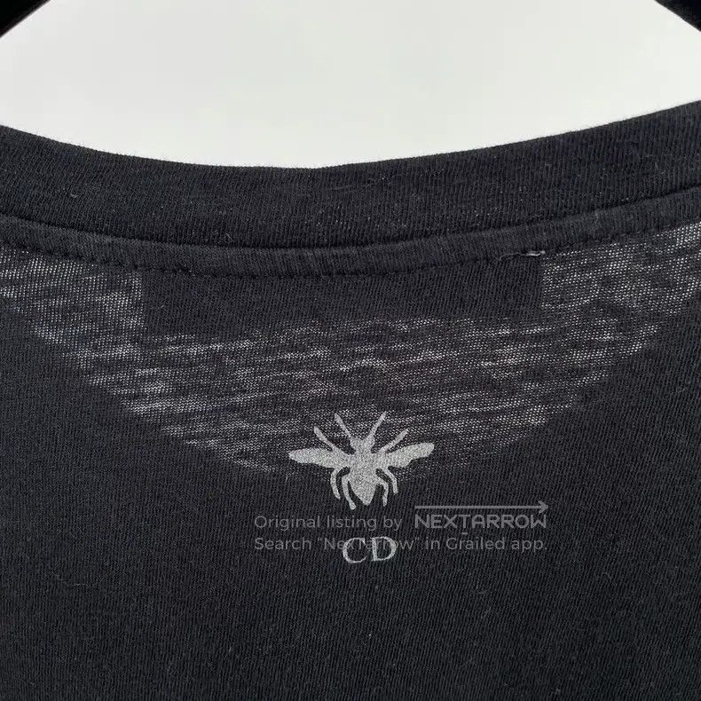 Dior Dior Black letter print T-shirt Size XS / US 0-2 / IT 36-38 - 6 Thumbnail