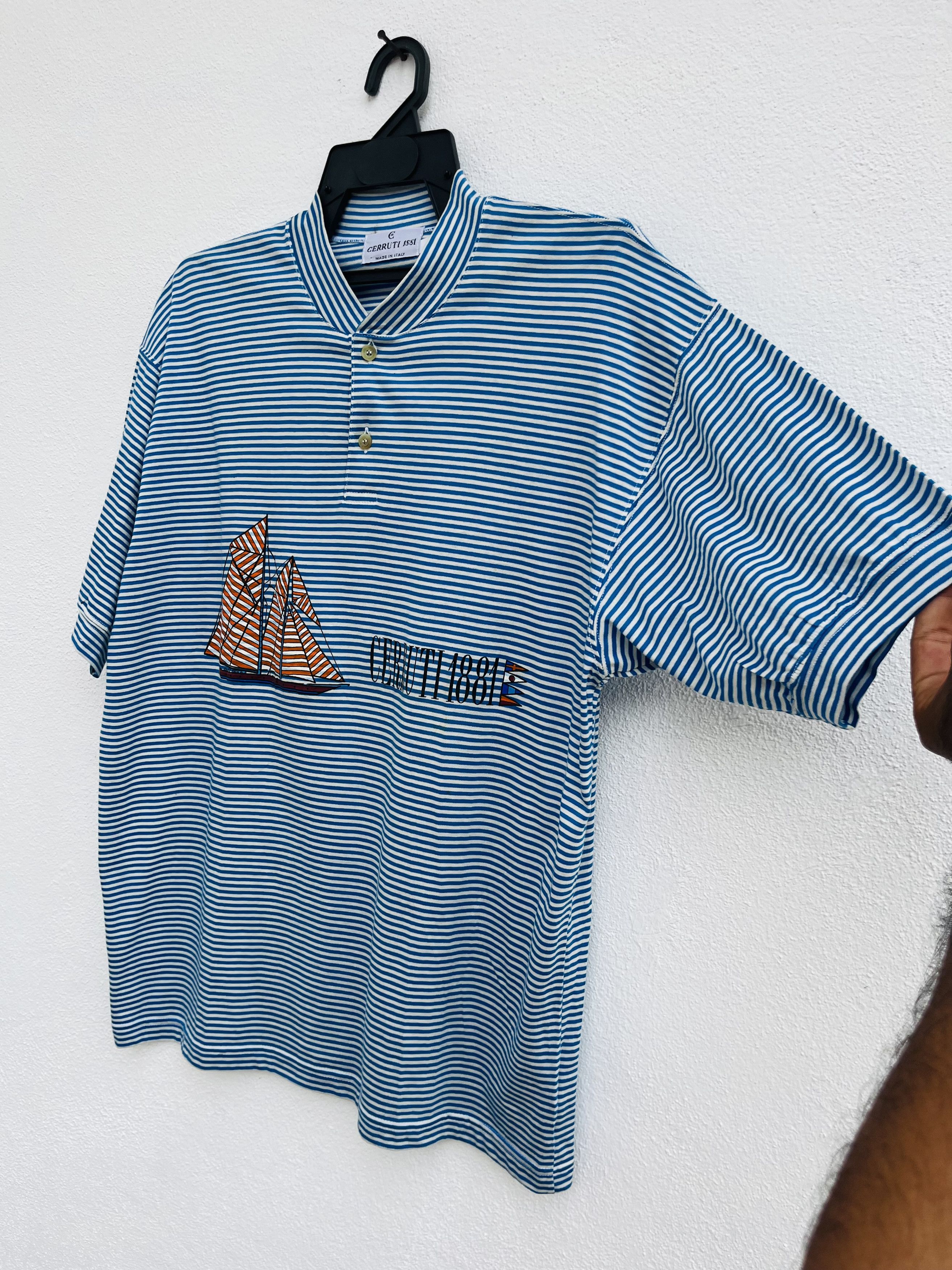 Cerruti 1881 × Japanese Brand × Vintage Vintage Cerruti 1881 Striped Designer Fashion Style Size US L / EU 52-54 / 3 - 5 Thumbnail