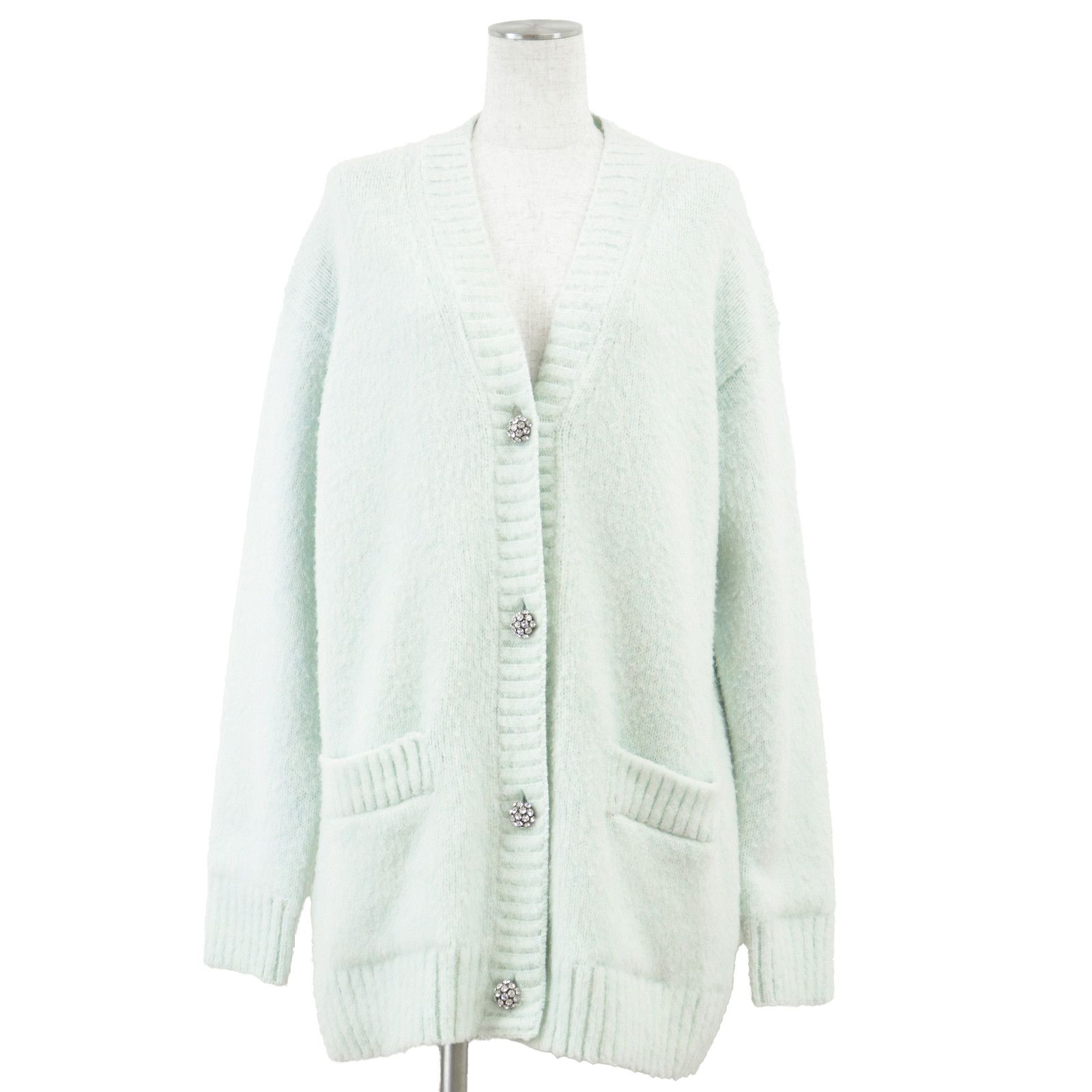Prada Prada Prada Wool Cardigan Textile Tops DUTY FREE for USA Size ONE SIZE - 1 Thumbnail
