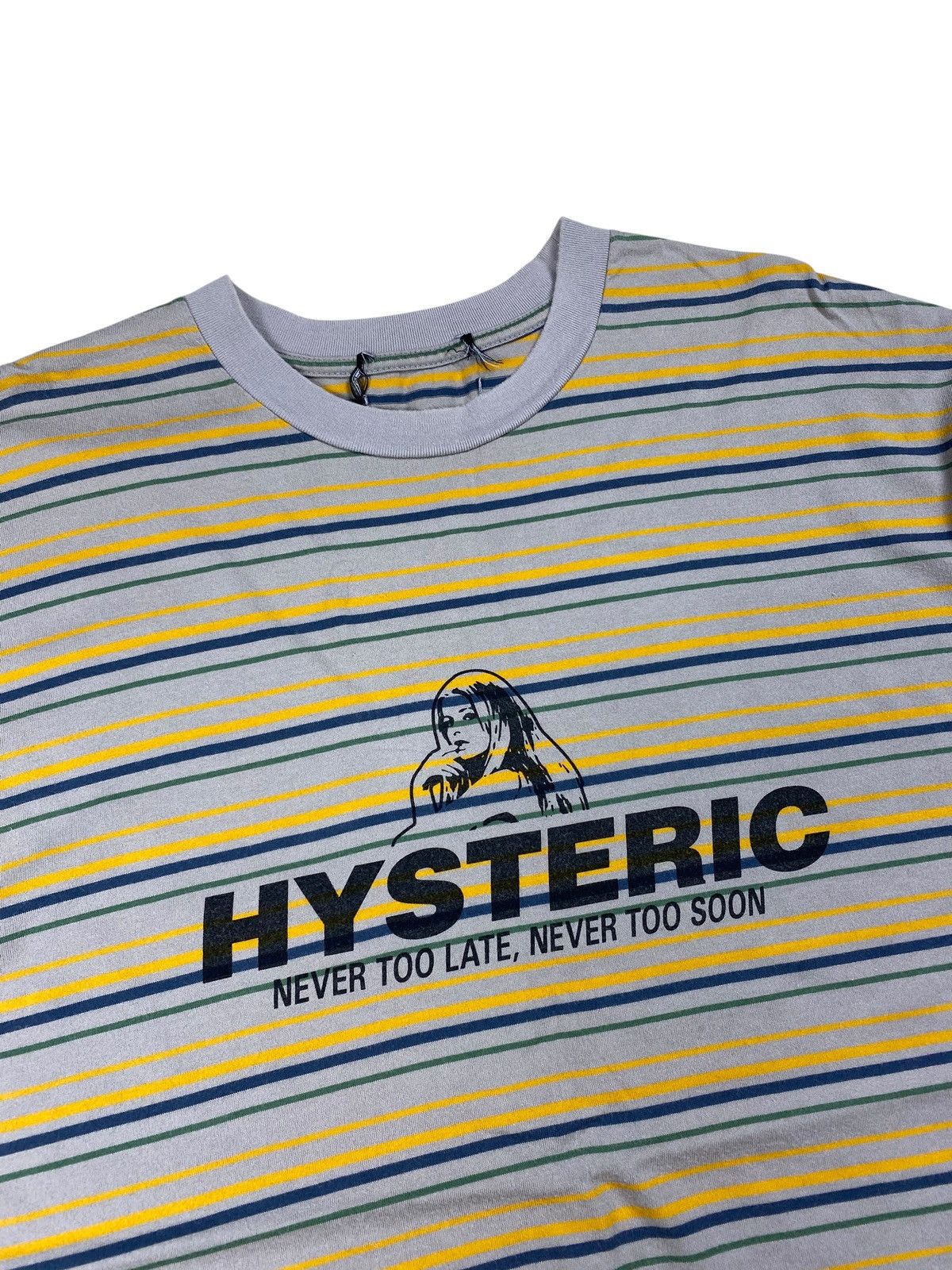 Hysteric Glamour Hysteric Glamour Striped Tee Size US L / EU 52-54 / 3 - 3 Thumbnail
