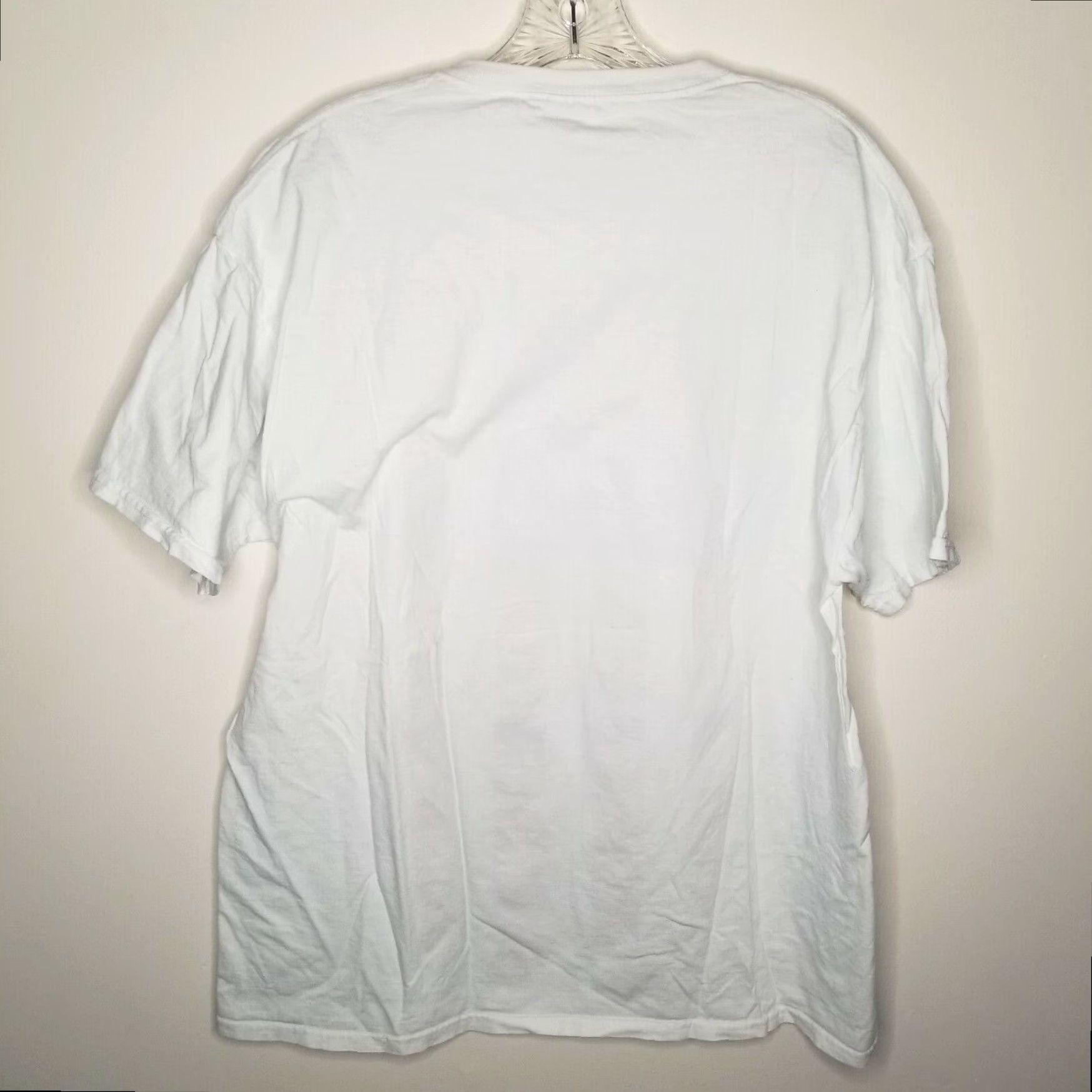 Fruit Of The Loom Fruit of the Loom Patriotic American Flag White T-Shirt Adult XL Mens Size US XL / EU 56 / 4 - 5 Thumbnail