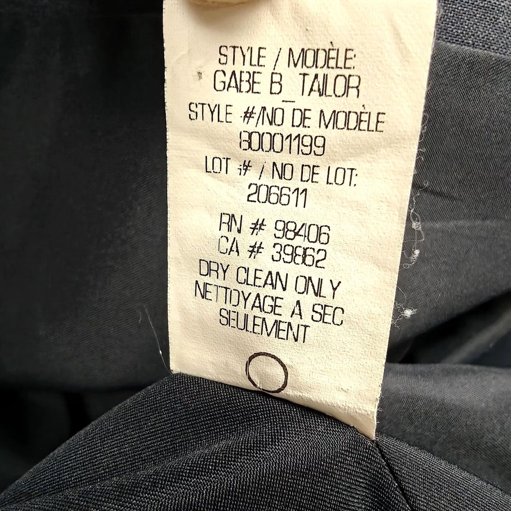 Theory Theory Womens Blazer 6 Gray Gabe B Tailor One Button Lined Jacket Workwear Size M / US 6-8 / IT 42-44 - 6 Thumbnail