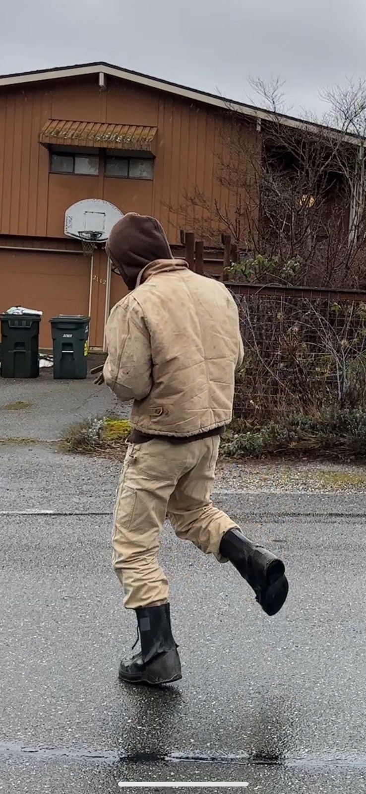 Carhartt Thrashed 90’s Arctic Faded Dirty Work Jacket Detroit Size US L / EU 52-54 / 3 - 21 Thumbnail