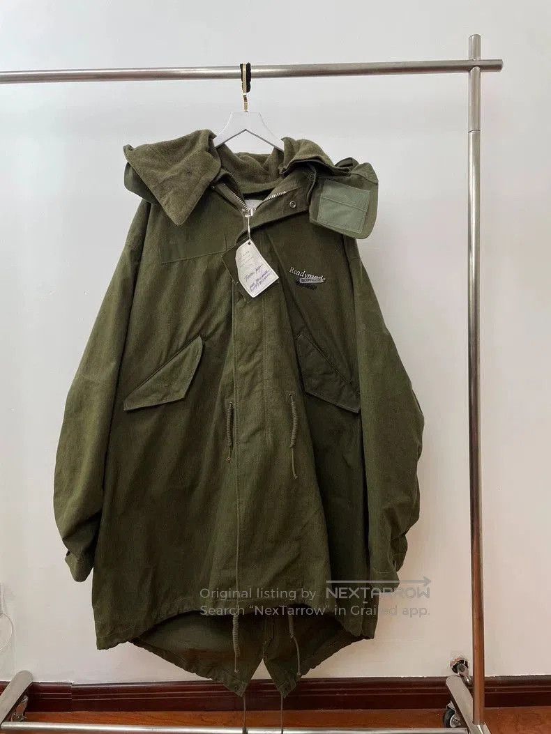 READYMADE Readymade Military Cloth Trench Coat. Size US S / EU 44-46 / 1 - 1 Thumbnail