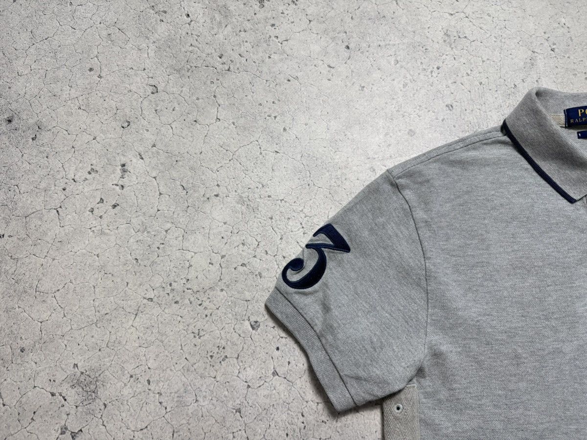 Polo Ralph Lauren Polo Ralph Lauren Big Pony #3 Polo Shirt PRL Gray Size US M / EU 48-50 / 2 - 4 Thumbnail