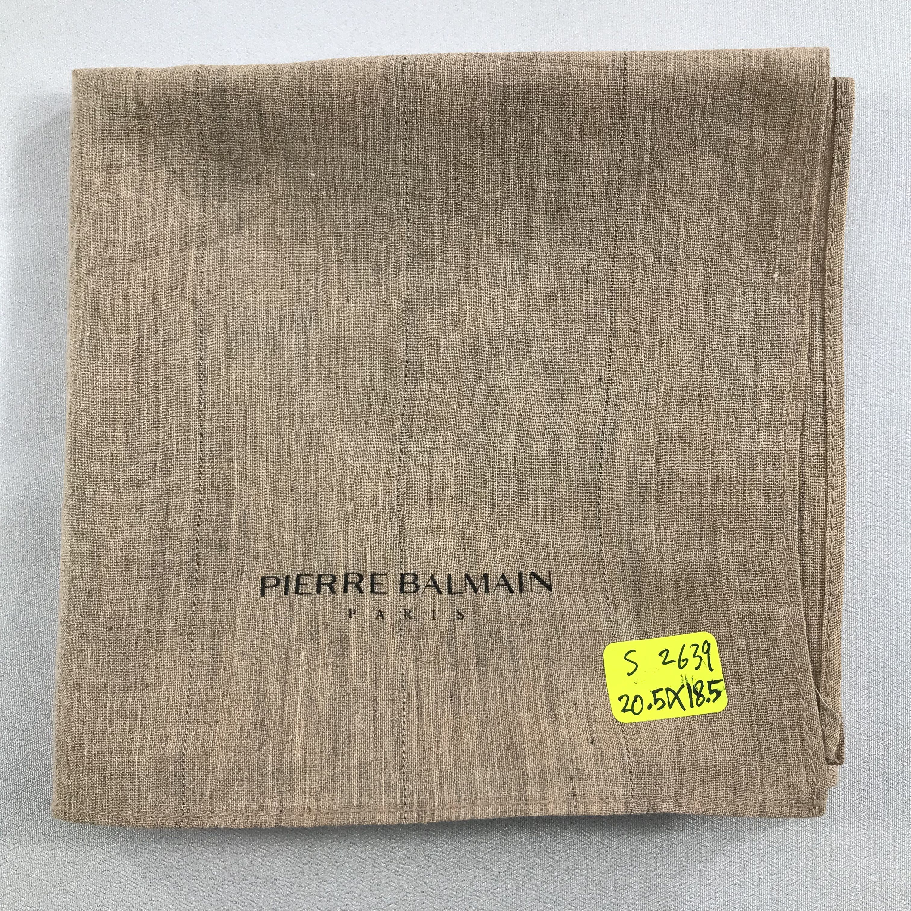 Pierre Balmain × Vintage Pierre Balmain Bandana / Handkerchief / Neckerchief - S2639 Size ONE SIZE - 5 Thumbnail