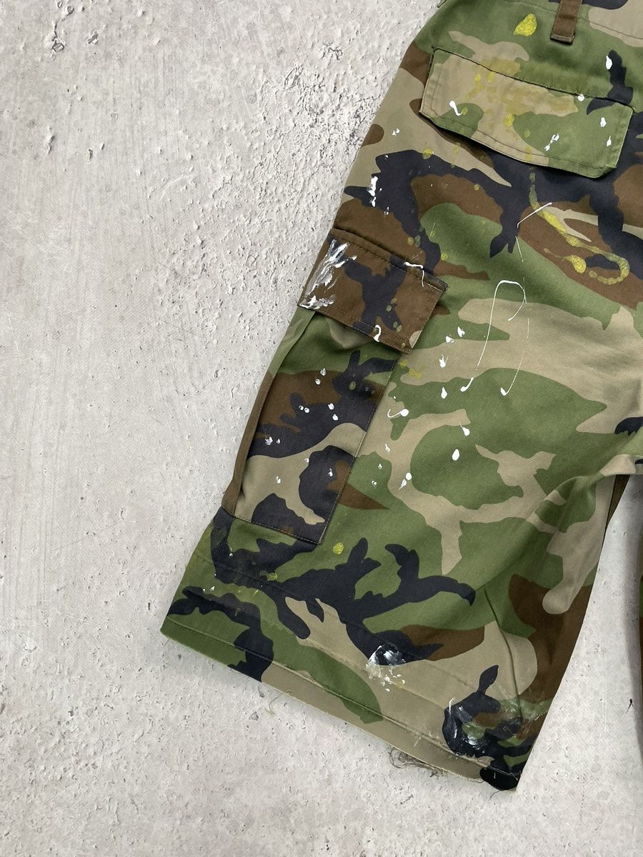 Carhartt Cargo 90s baggy wide leg shorts pained Gallery Dept style Size US 34 / EU 50 - 10 Thumbnail