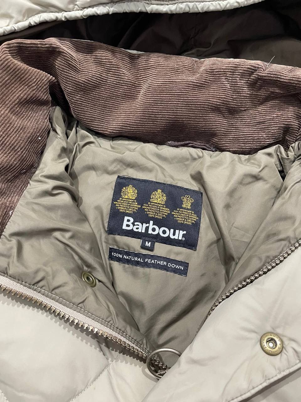 Barbour Vintage Barbour Down Explorer Jacket Quilted Puffer Hooded Size US M / EU 48-50 / 2 - 14 Thumbnail
