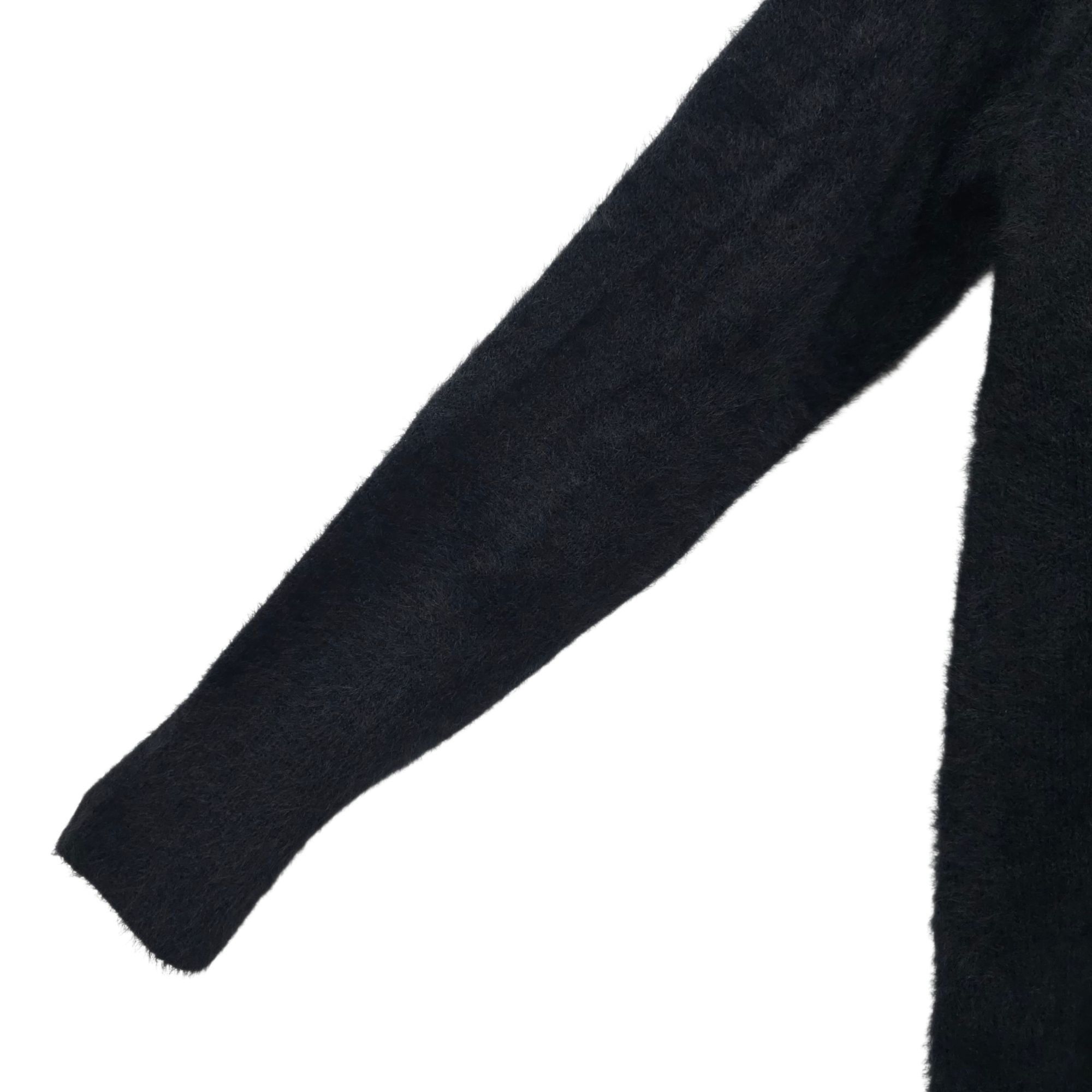 Loft Loft Sweater Fuzzy Womens L Pullover Ribbed Wide Mock Neck E Size L / US 10 / IT 46 - 10 Thumbnail