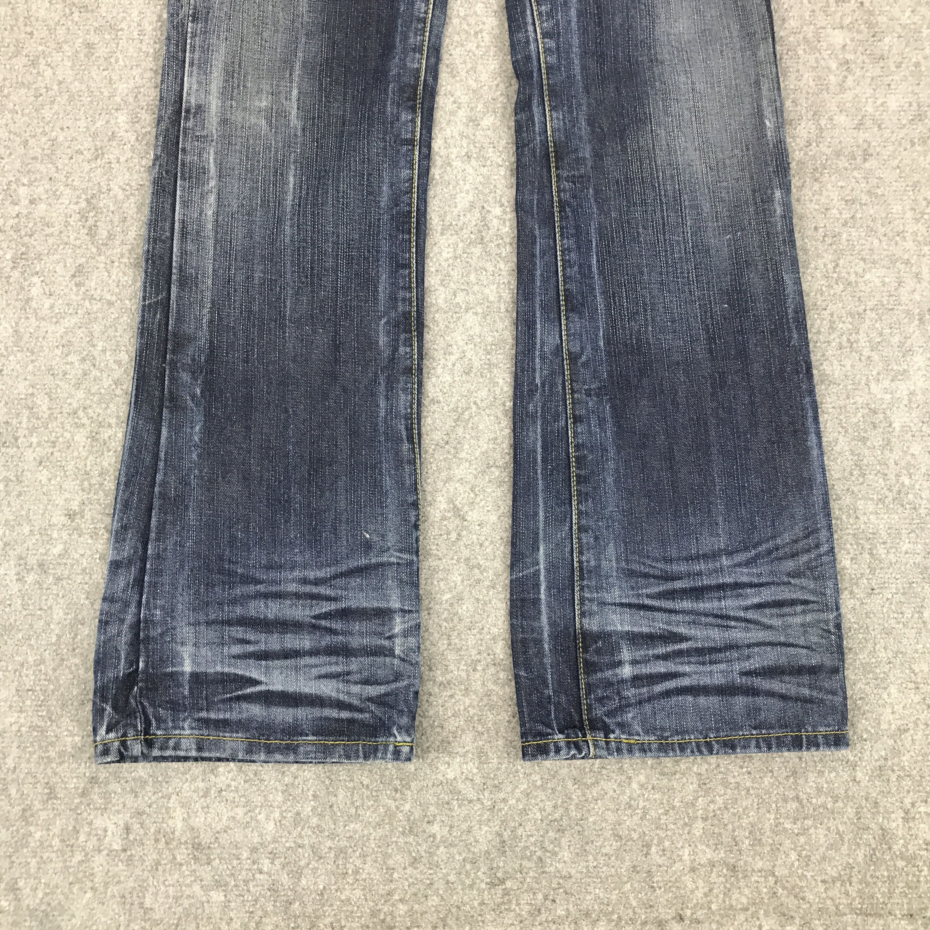 Designer × Japanese Brand FLARE YUKI DENIM JAPAN STYLE BOOTCUT JEANS Size US 29 - 4 Thumbnail