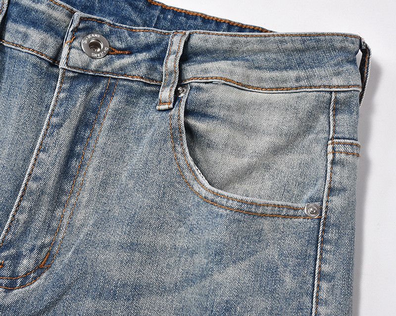 Vintage American casual distressed flared jeans for men Size US 32 / EU 48 - 4 Thumbnail
