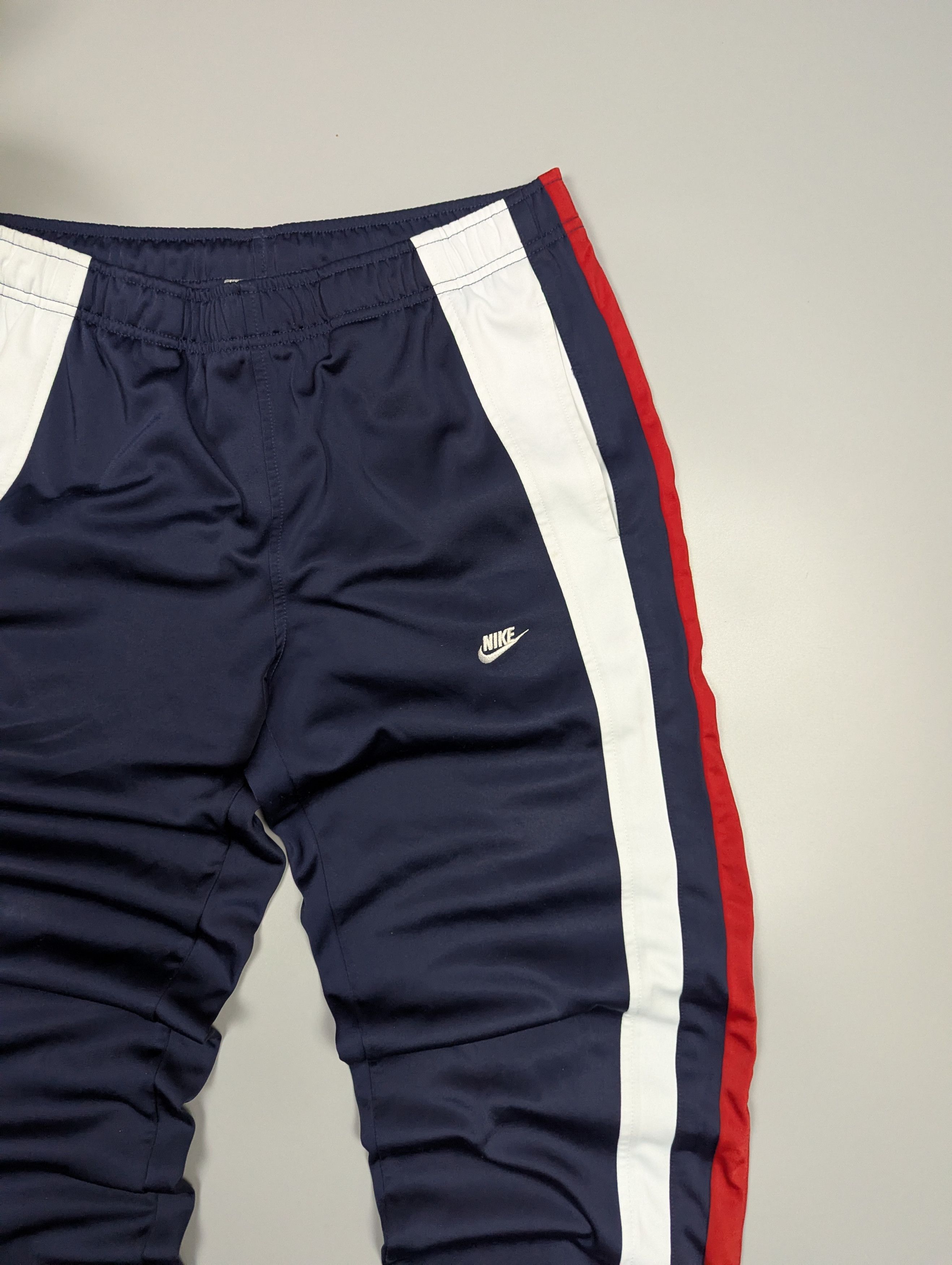 Nike Nike Vintage Sports Dark Blue Track Pants Stripes Size US 32 / EU 48 - 4 Thumbnail