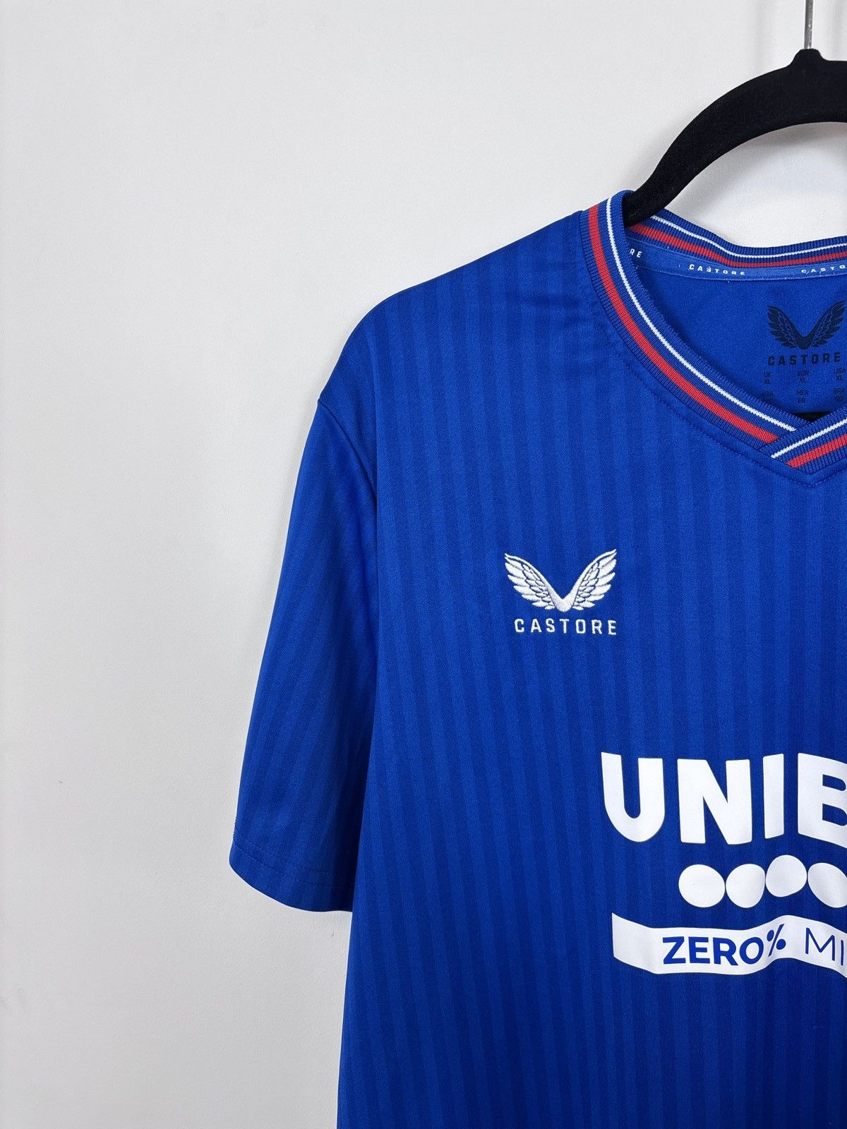 Castore Castore Rangers FC 2023/2024 Home Football Soccer Jersey Size US XL / EU 56 / 4 - 5 Thumbnail