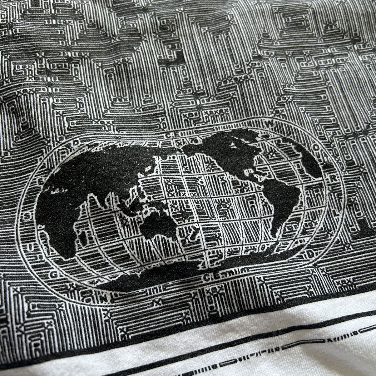 Cav Empt AUTUMN WiNTER 2019 C.E WORLD MAP ZiGGURAT TEE Y2K LABYRiNTH Size US XXL / EU 58 / 5 - 6 Thumbnail