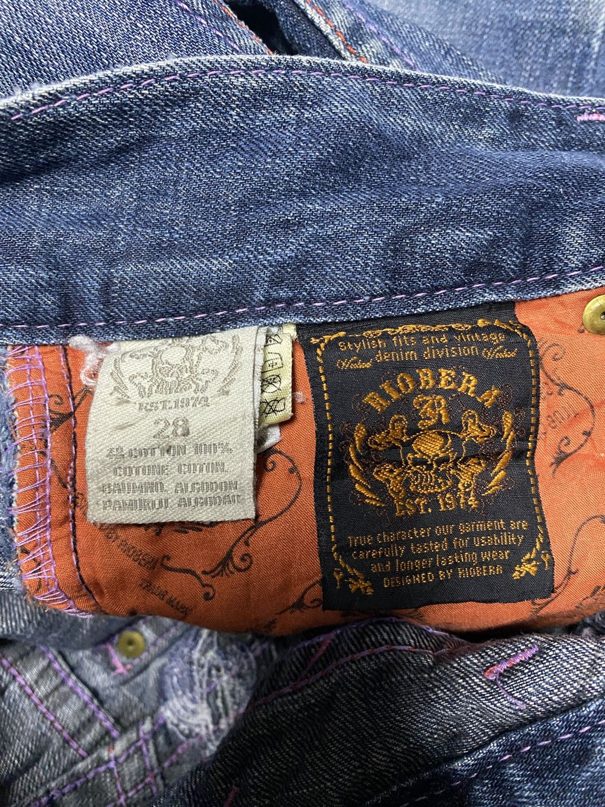 Denime RIOBERA JEANS JAPAN BRAND Size 30" / US 8 / IT 44 - 8 Thumbnail