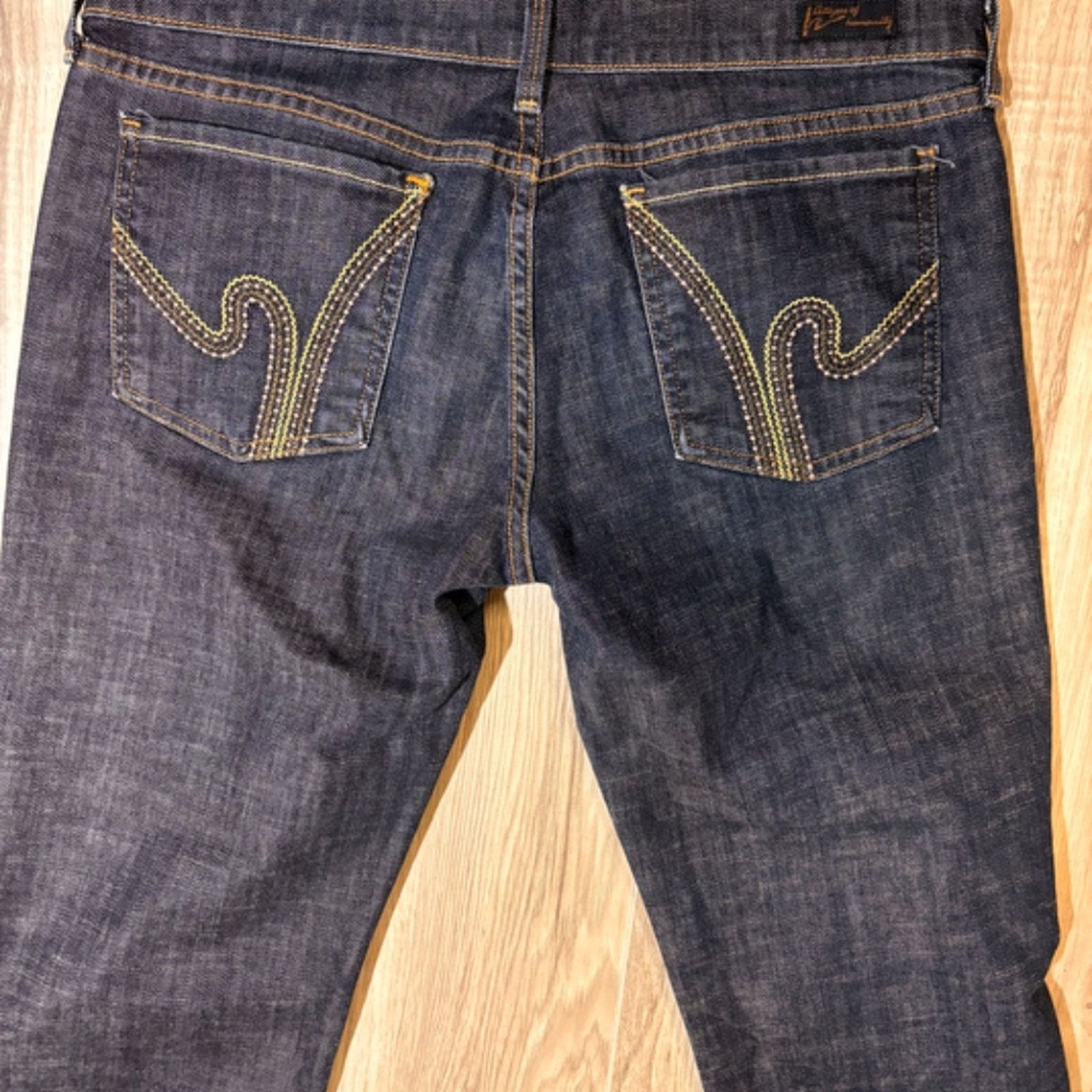 7 For All Mankind 7 For All Mankind Anniversary Nic Nac 109 Stretch Flare - 32 Size 32" / US 10 / IT 46 - 10 Thumbnail