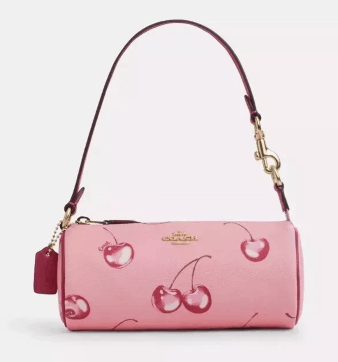 Coach NWT Coach Nolita Barrel Bag With Cherry Print CR371 Size ONE SIZE - 2 Thumbnail