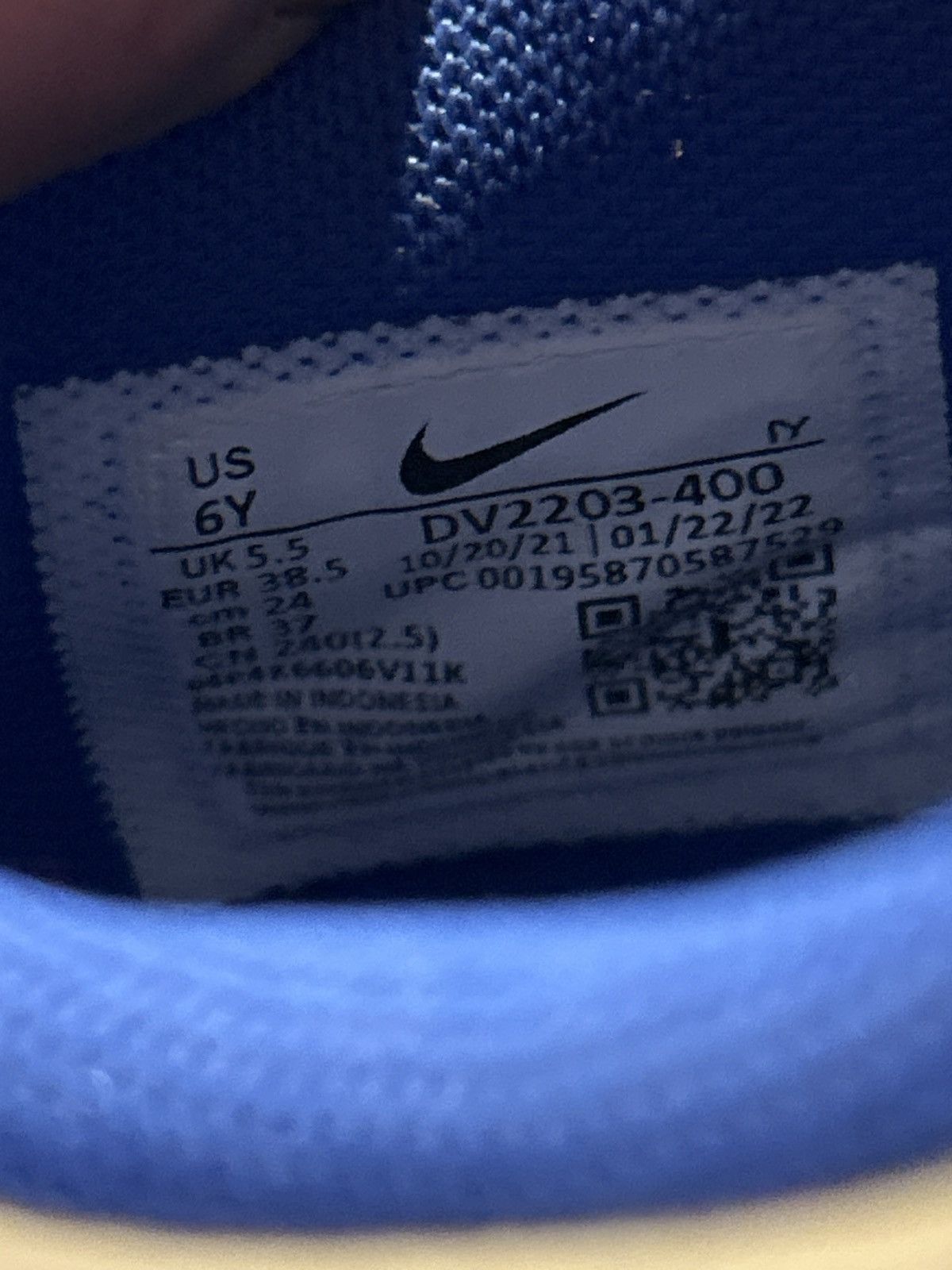 Nike Nike Dunk Low Jackie Robinson. Size-6y. OG All Size US 6 / EU 39 - 4 Thumbnail