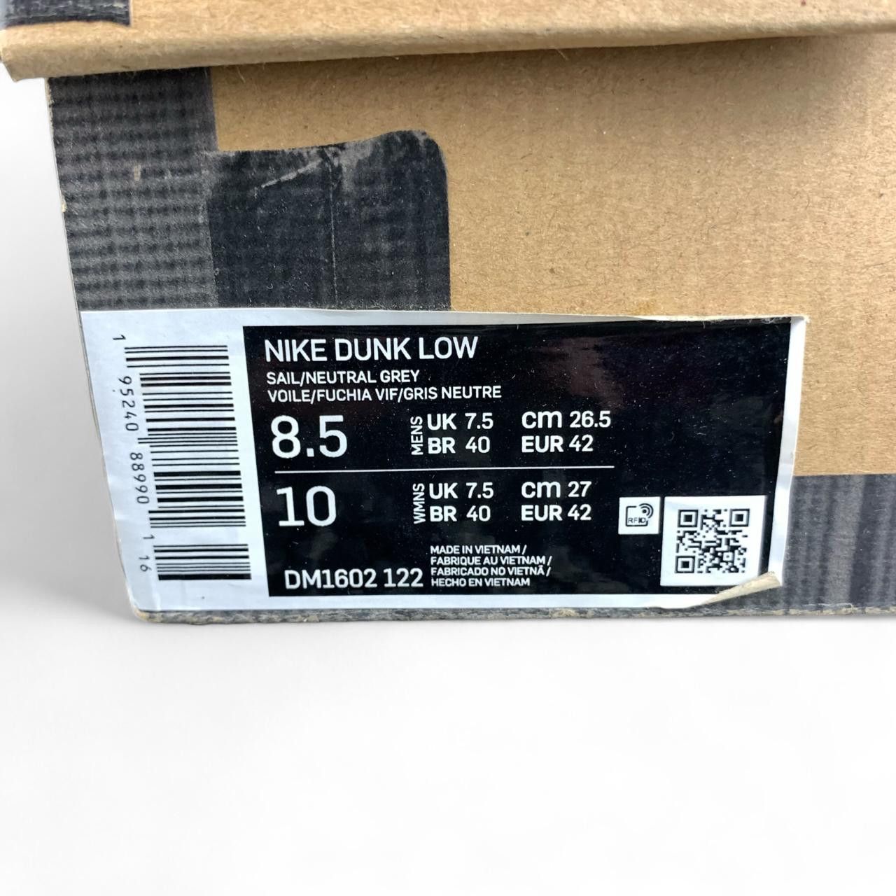 Nike × Off-White Nike x Off-White Dunk Low Lot 30 of 50 - " The ten " Size US 8.5 / EU 41-42 - 17 Thumbnail
