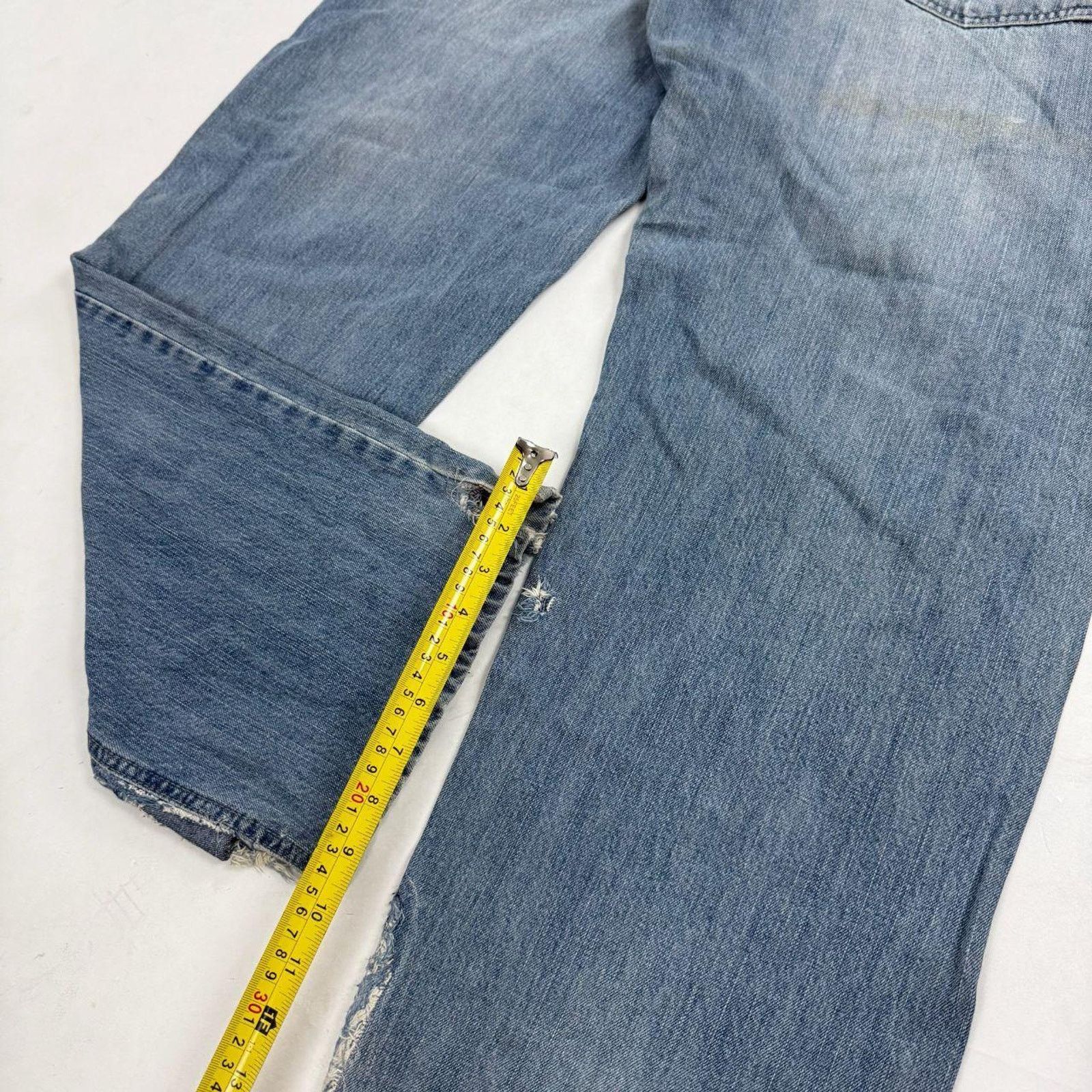 Ecko Unltd. × JNCO × Vintage Vintage y2k grunge ecko unltd archive baggy wide leg jeans Size US 40 / EU 56 - 4 Thumbnail