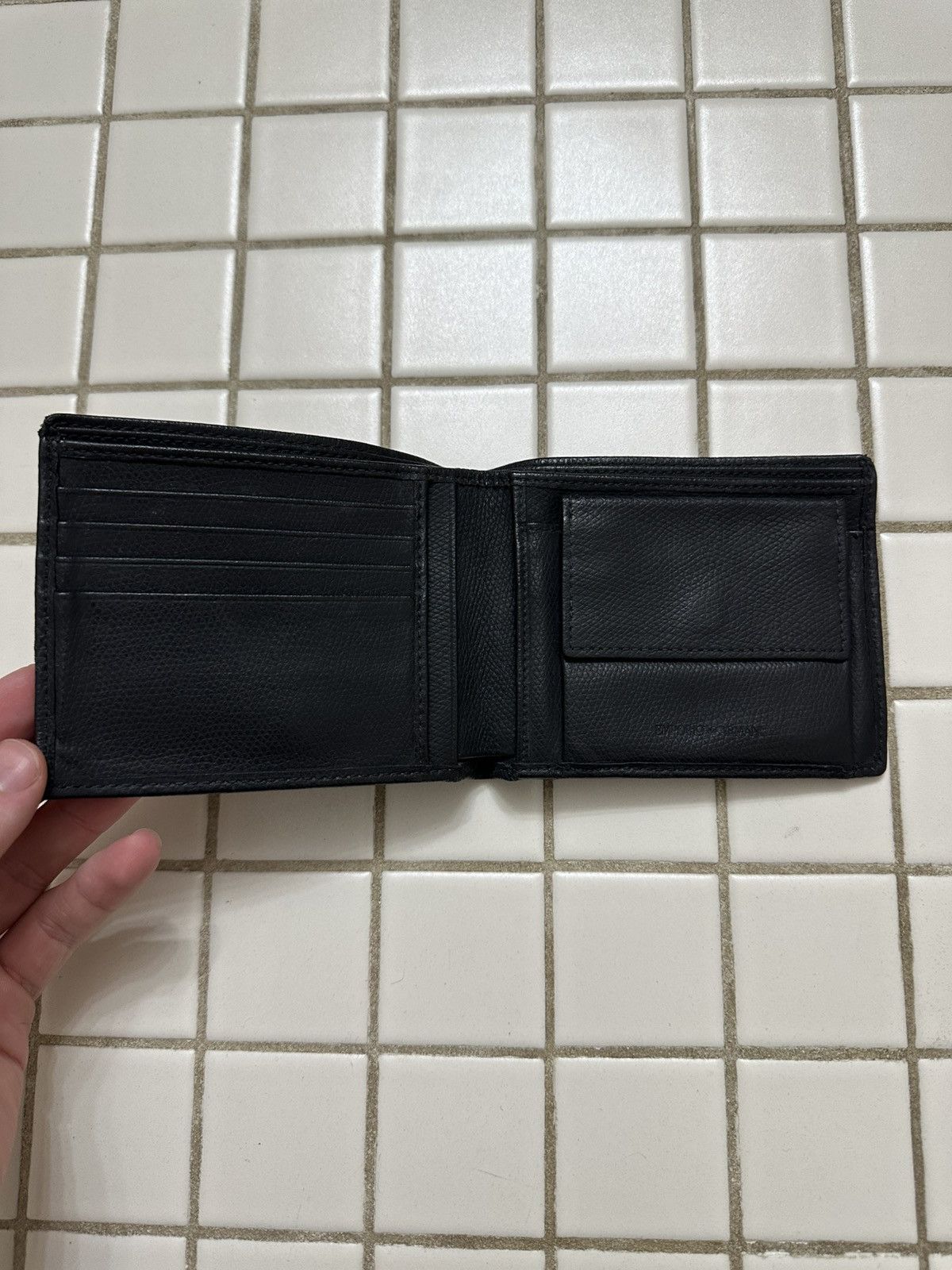 Emporio Armani 90s Armani leather wallet Size ONE SIZE - 2 Thumbnail