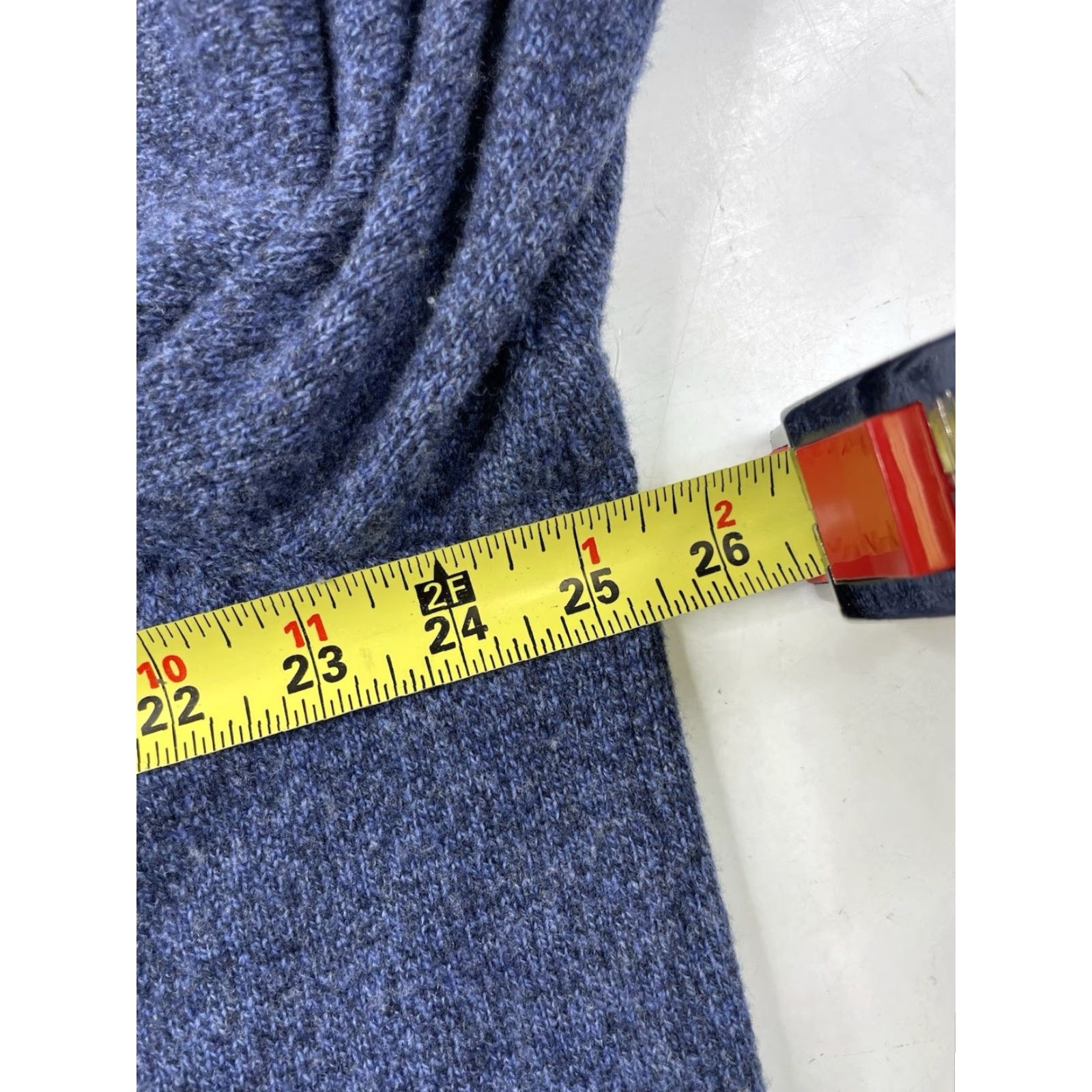 Vineyard Vines Vineyard Vines Sweater Men XL 1/4 Zip Wool Knit Pullover Zipper Mock Neck Long Sleeve Blue Solid Golf Everyday Comfort Size US XL / EU 56 / 4 - 7 Thumbnail