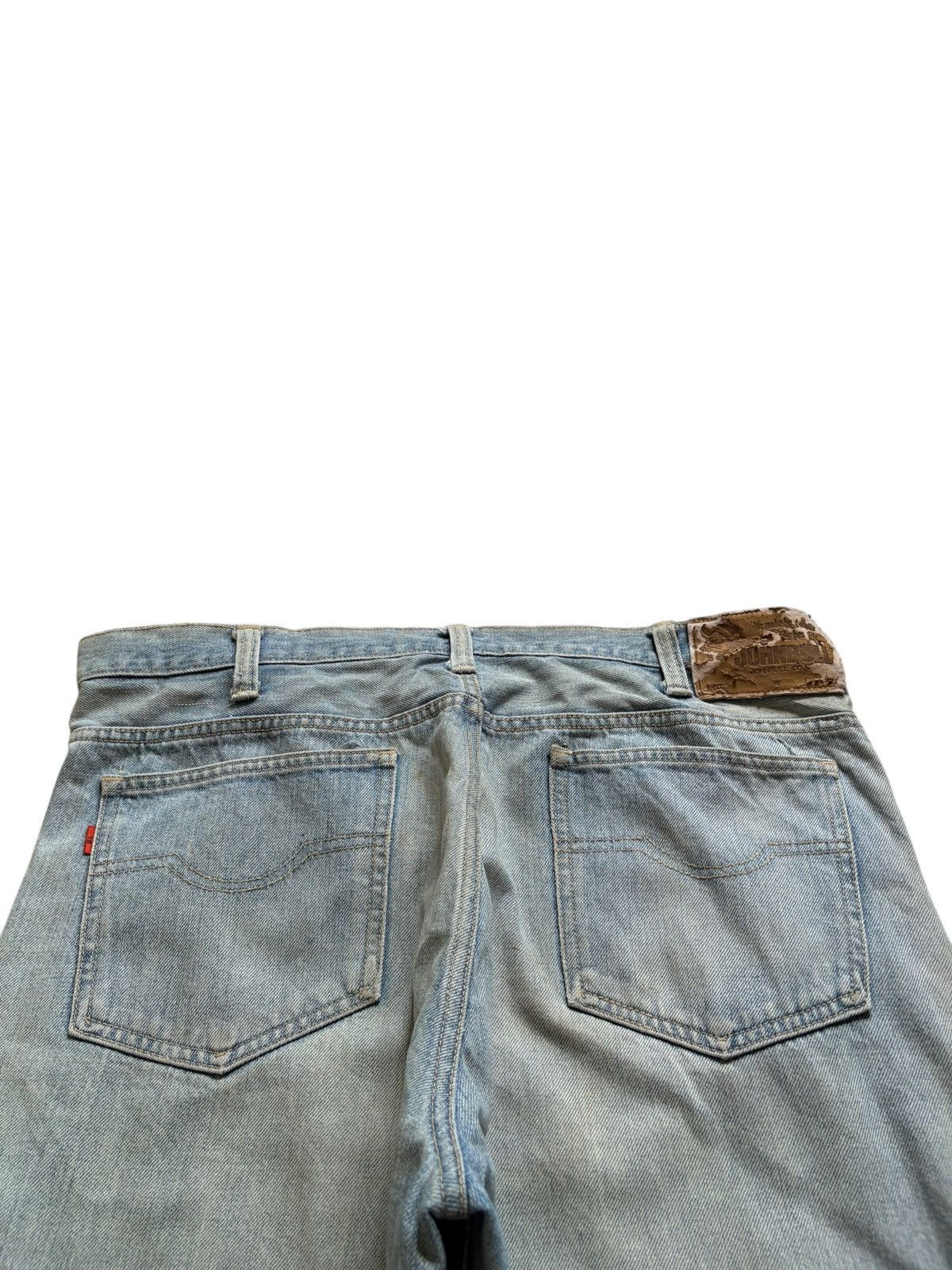 Johnbull Vintage John Bull Mud Wash Distressed Baggy Jeans ggy Jeans Size US 36 / EU 52 - 9 Thumbnail
