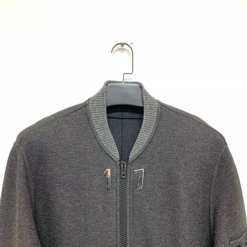 Givenchy Givenchy Gray Baseball Jacket Size M Shoulder Size US M / EU 48-50 / 2 - 5 Thumbnail