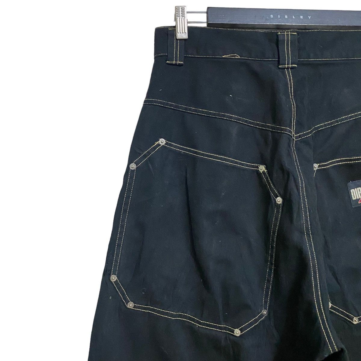 Japanese Brand DIRT LOW Denim Baggy Jeans Size US 32 / EU 48 - 11 Thumbnail