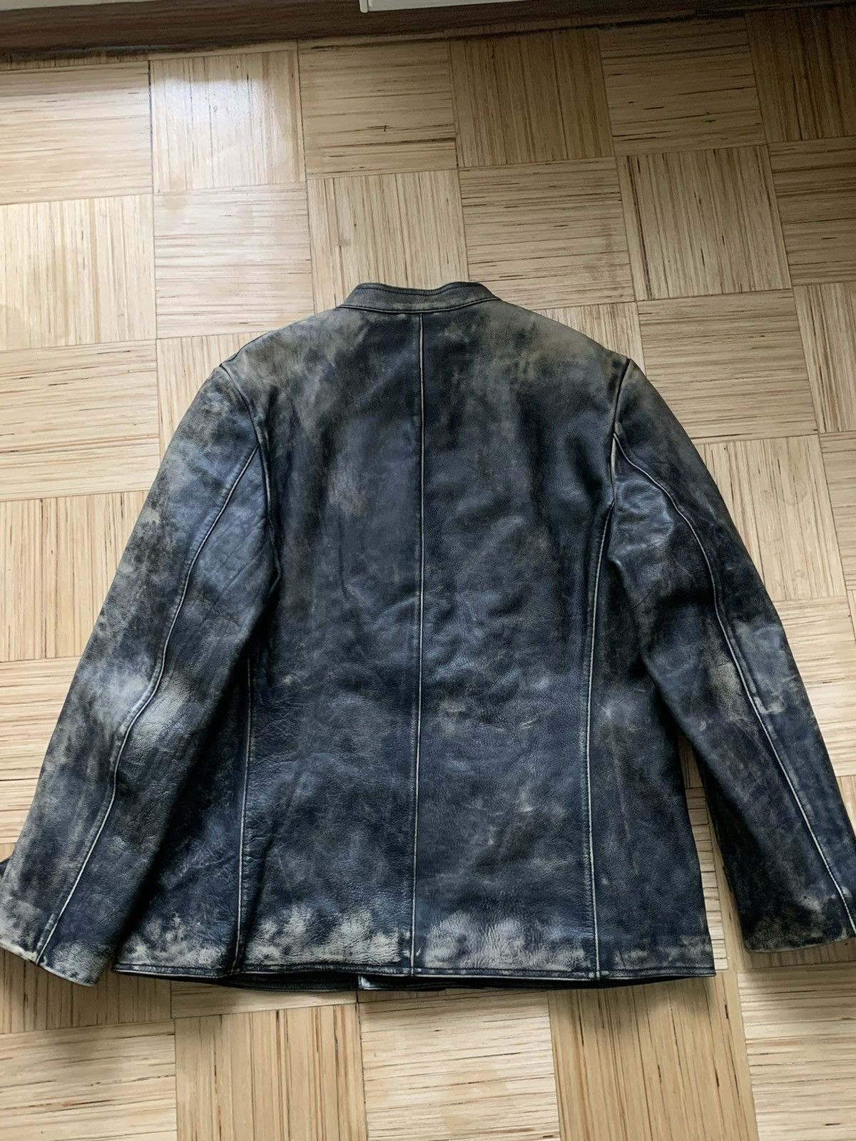 RRL Ralph Lauren Ralph Lauren Double RL RRL Leather Coat Jacket XL Size Size US XL / EU 56 / 4 - 8 Thumbnail