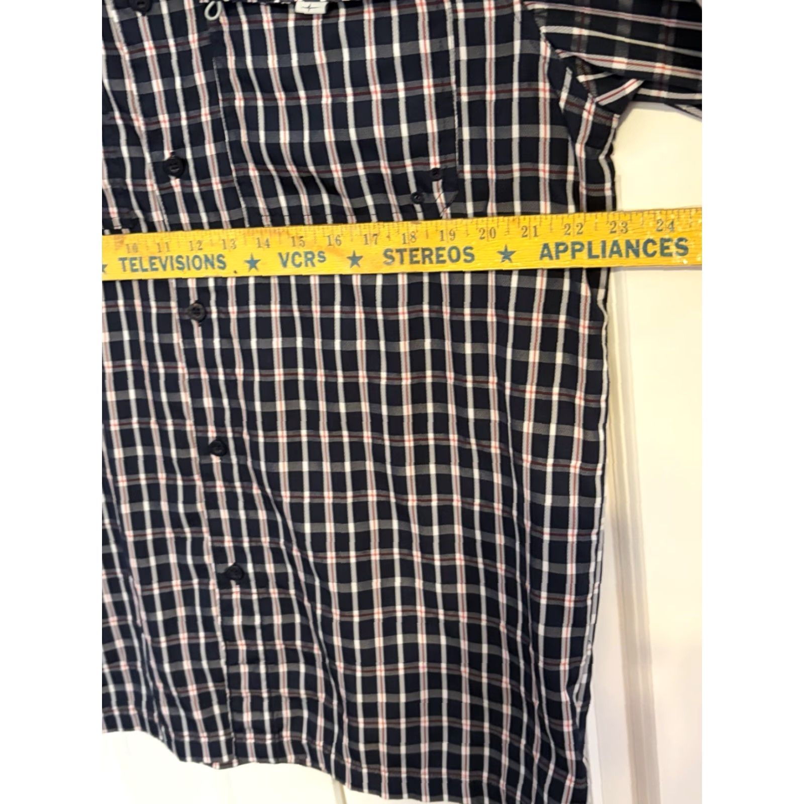 Habitat Habit Men's Button-Up Short Sleeve Vented Fishing Shirt UPF 40 sz Medium Blue Solid Pattern, Casual Outdoor Size US M / EU 48-50 / 2 - 3 Thumbnail