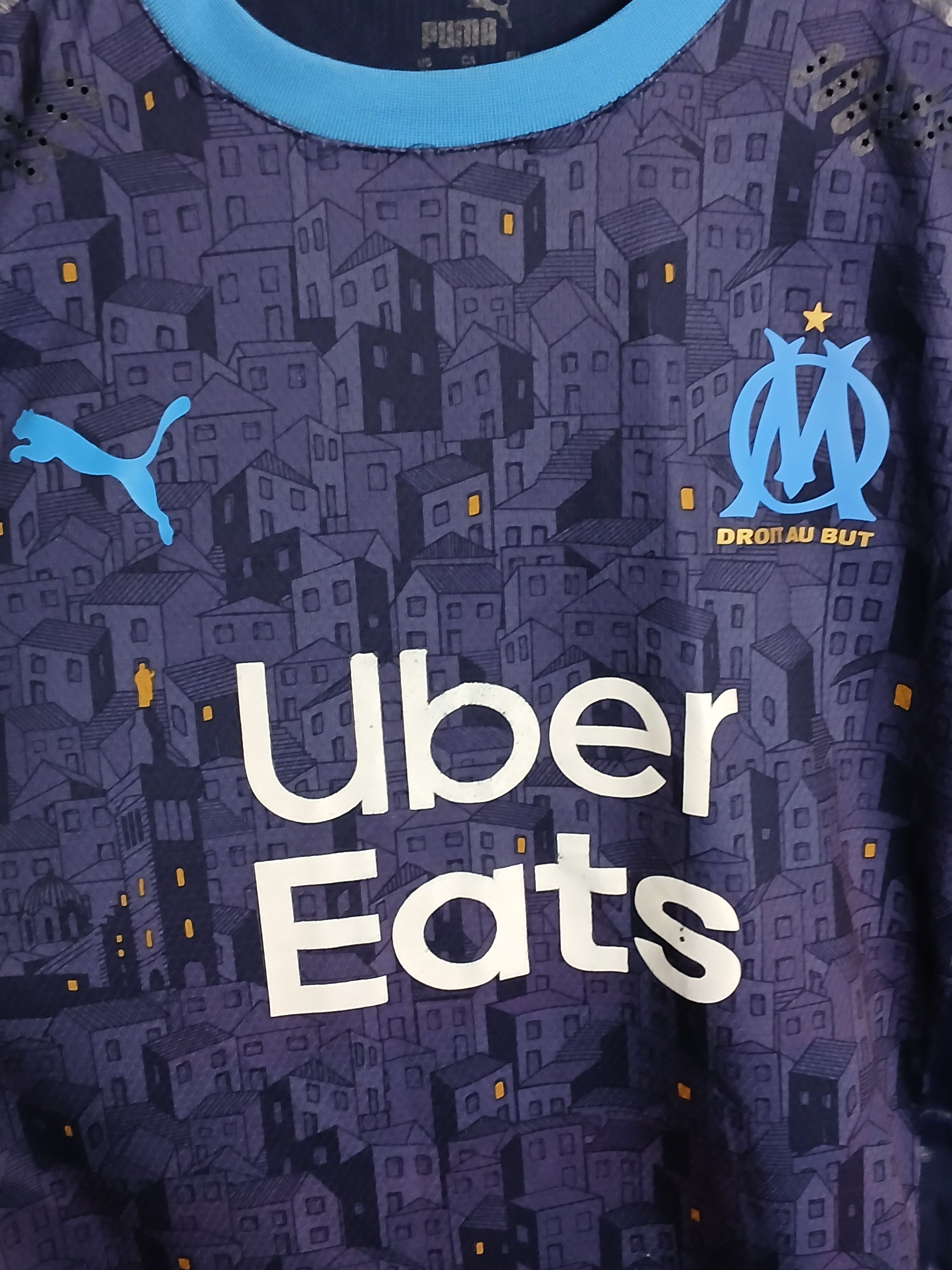 Other sticky prints Marseille 20/21 Away Football Jersey T-Shirt Size US M / EU 48-50 / 2 - 3 Thumbnail