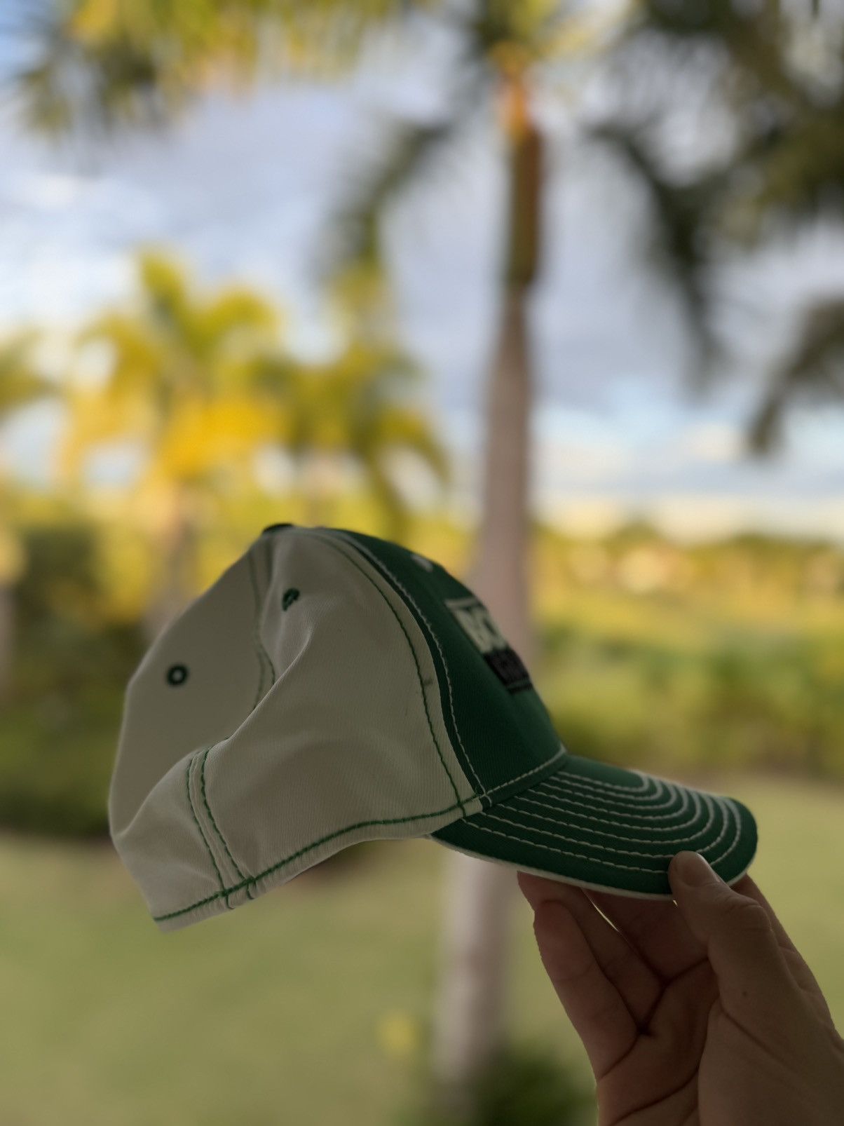 NBA Adidas Boston Celtics NBA Green Trucker Hat Size 40 - 4 Thumbnail