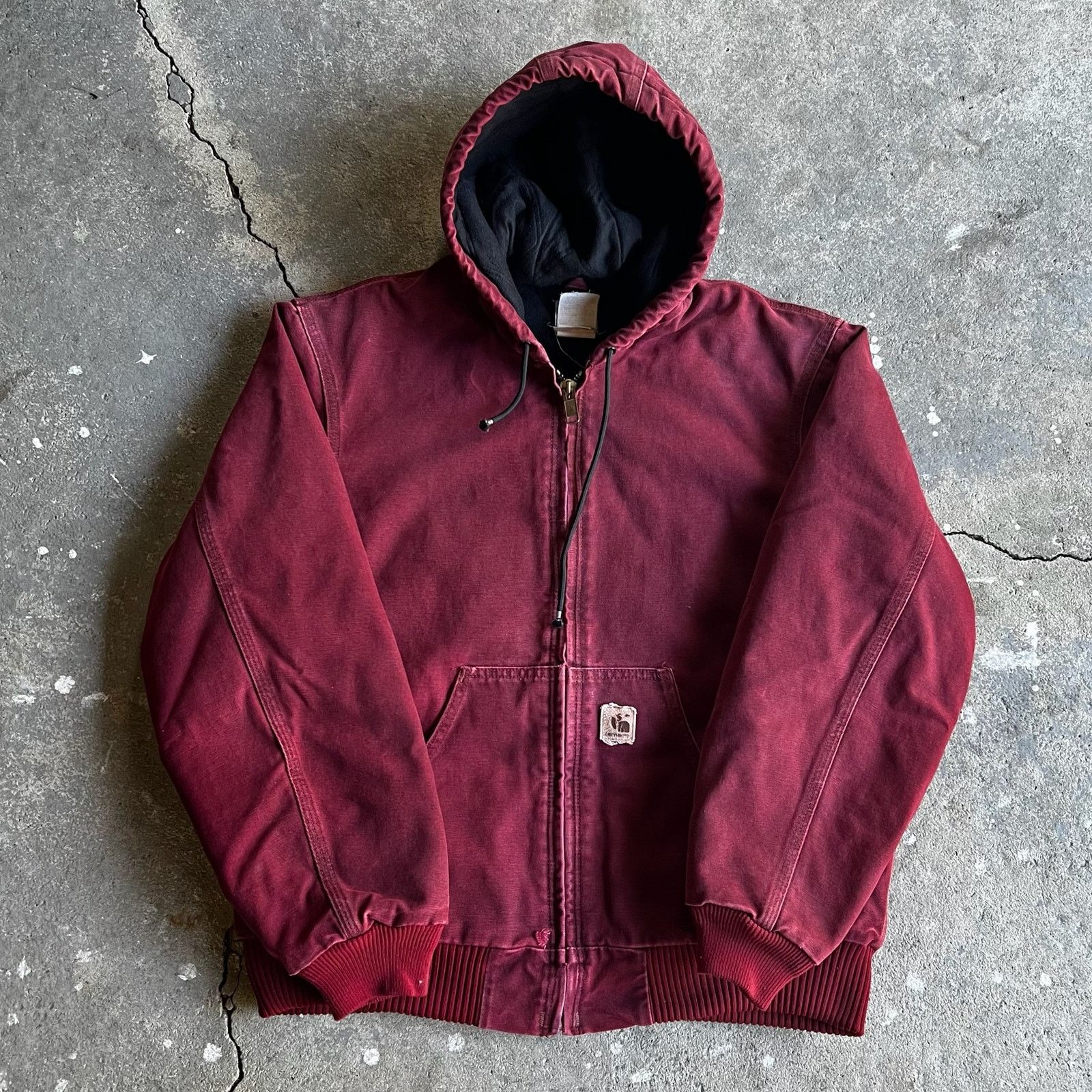 Carhartt × Streetwear × Vintage Carhartt Active Red Vintage Jacket