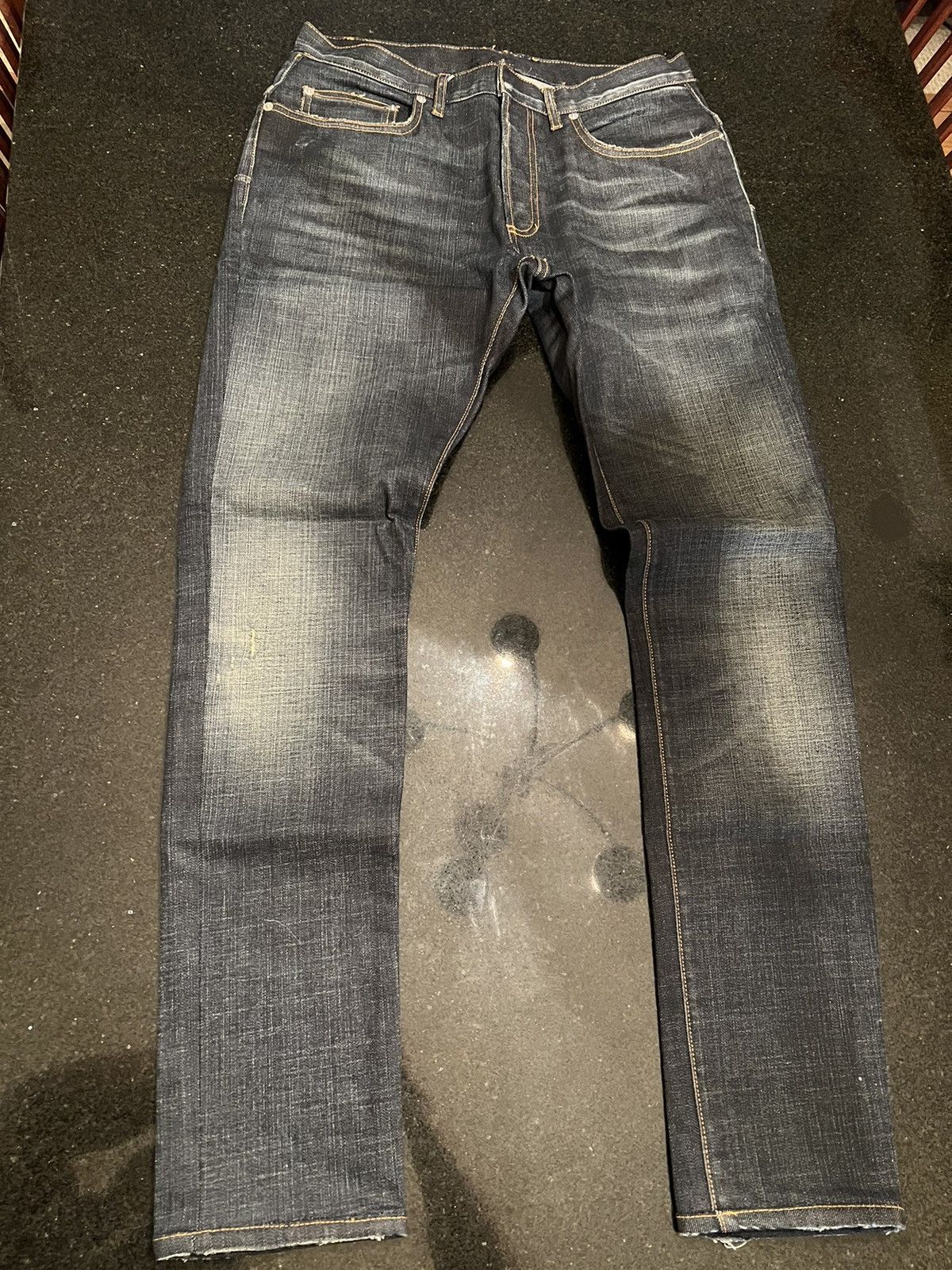 image of Dior Homme Jake Denim in Blue, Men's (Size 33)