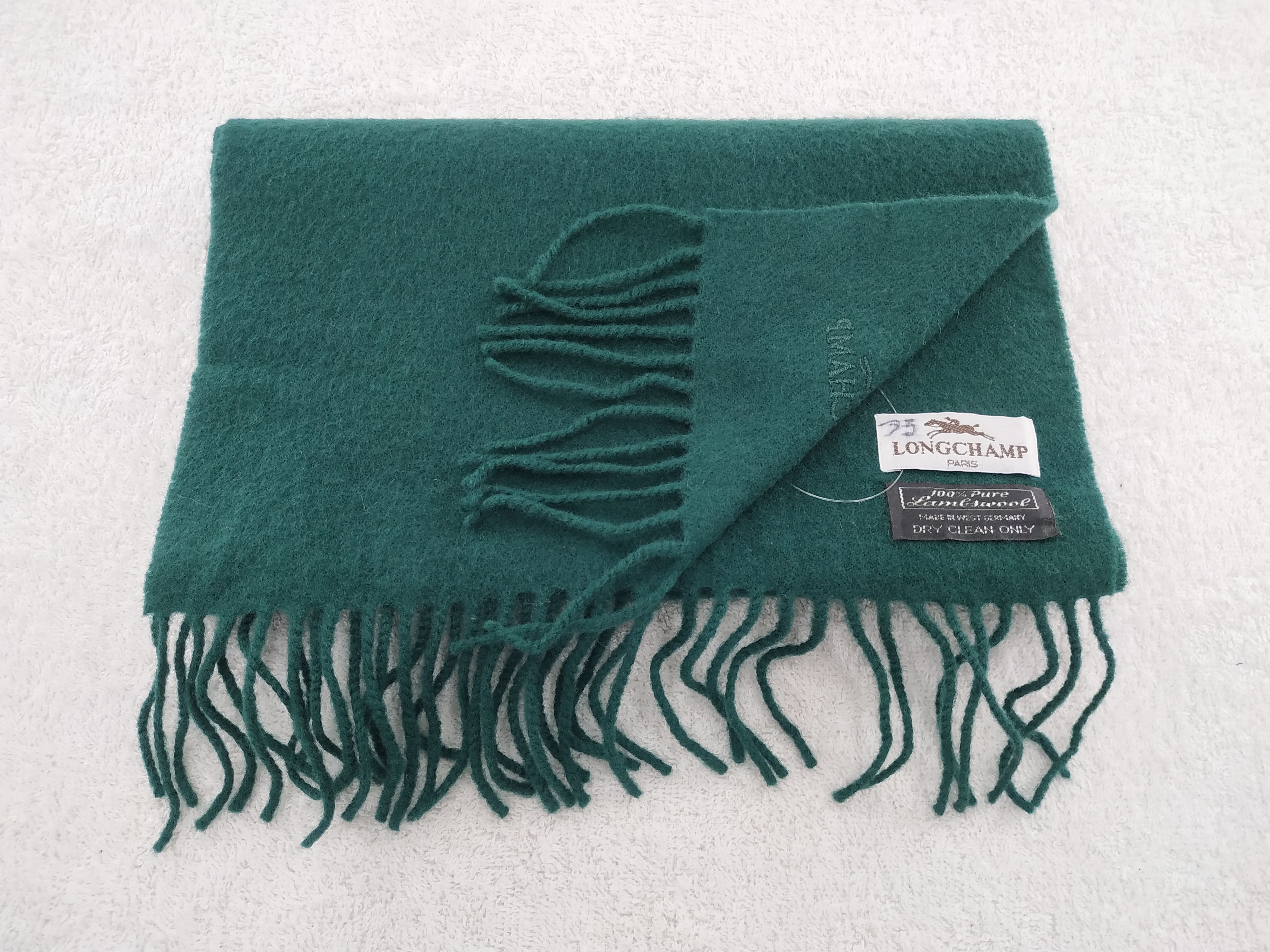 Longchamp Vintage Longchamp Scarf/Muffler/Neckwear MF390 Size ONE SIZE - 4 Thumbnail