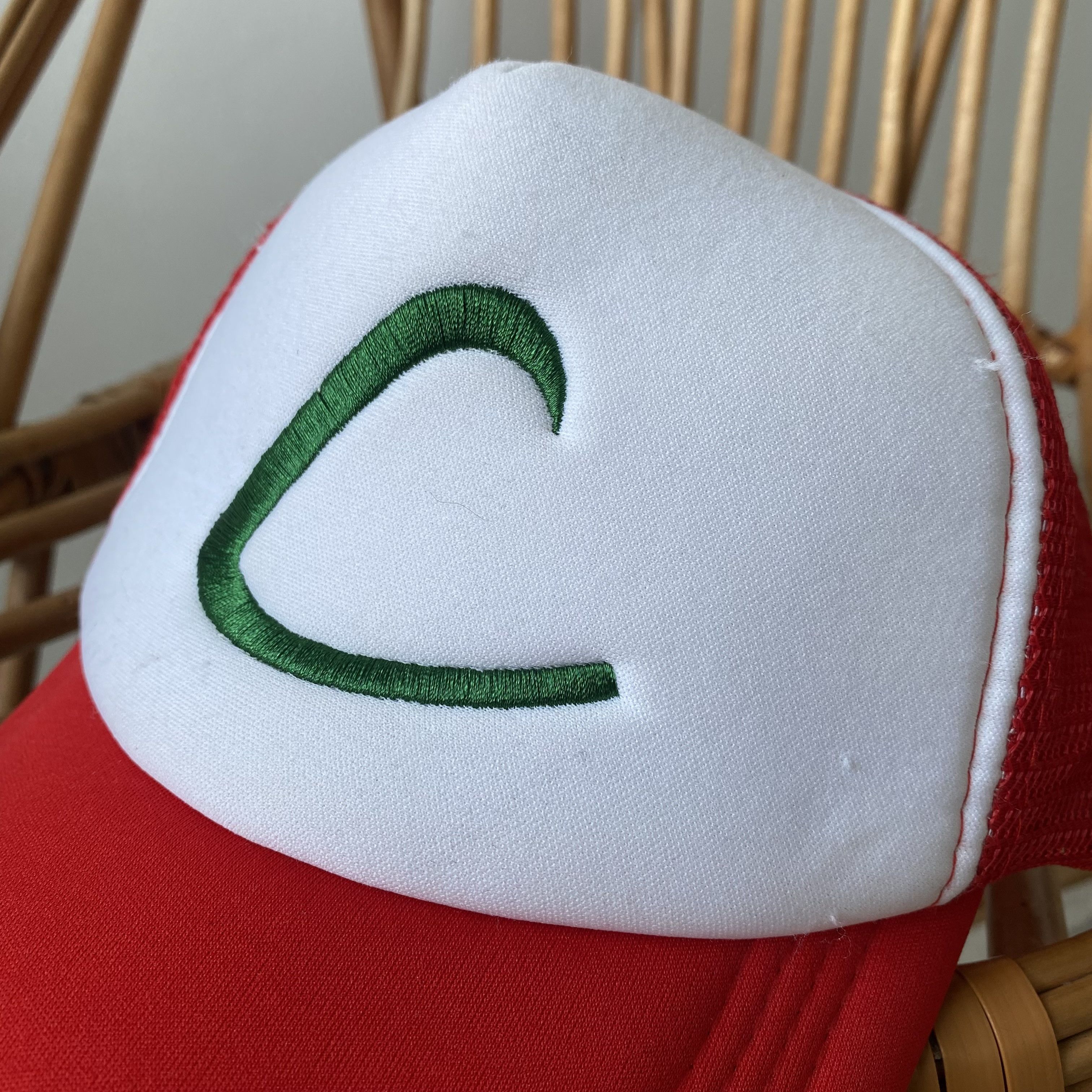 Japanese Brand Vintage Pokémon Ash Ketchum Trucker Cap Anima Nitendo Size ONE SIZE - 8 Thumbnail