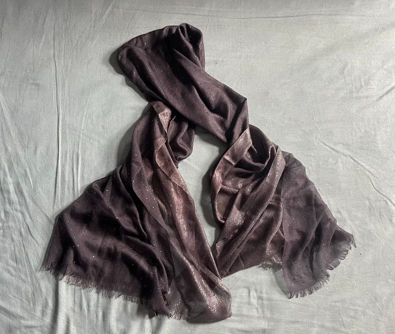 Loro Piana LORO PIANA Silk velvet shawl Size ONE SIZE - 3 Thumbnail