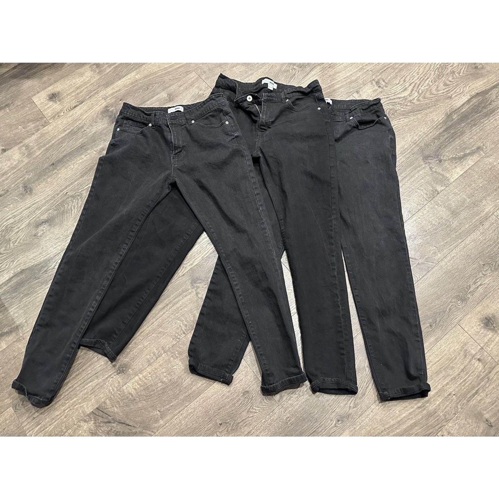 Other Fashion Nova Men Black Skinny Jeans Denim 3 Piece Size US 34 / EU 50 - 1 Thumbnail