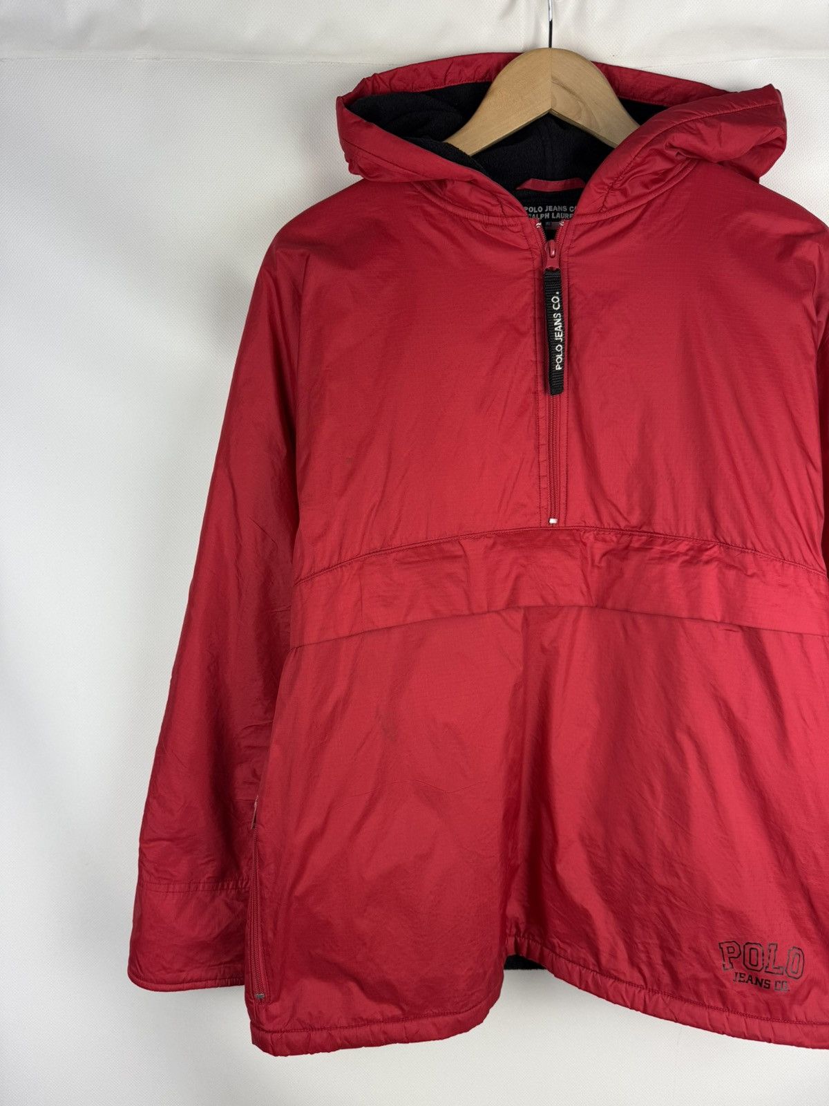 Polo Ralph Lauren × Vintage Polo Jeans Co Ralph Lauren Vintage Hooded Anorak Jacket Size US M / EU 48-50 / 2 - 2 Thumbnail