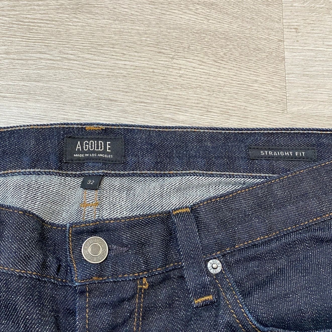 Agolde Agolde Straight Fit Dark Wash Jeans Men's 32x33 Size US 32 / EU 48 - 4 Thumbnail