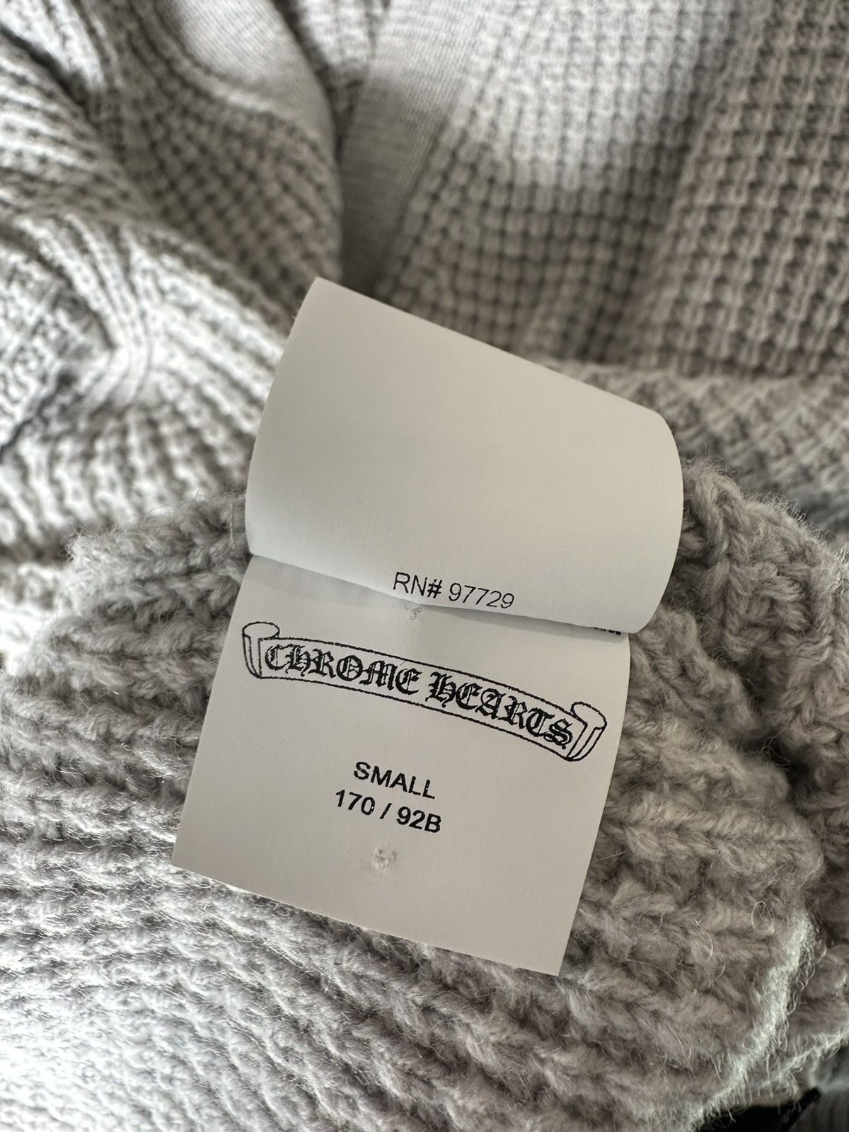 Chrome Hearts CHROME HEARTS KNITTED PATCH CARDIGAN Size US S / EU 44-46 / 1 - 8 Thumbnail