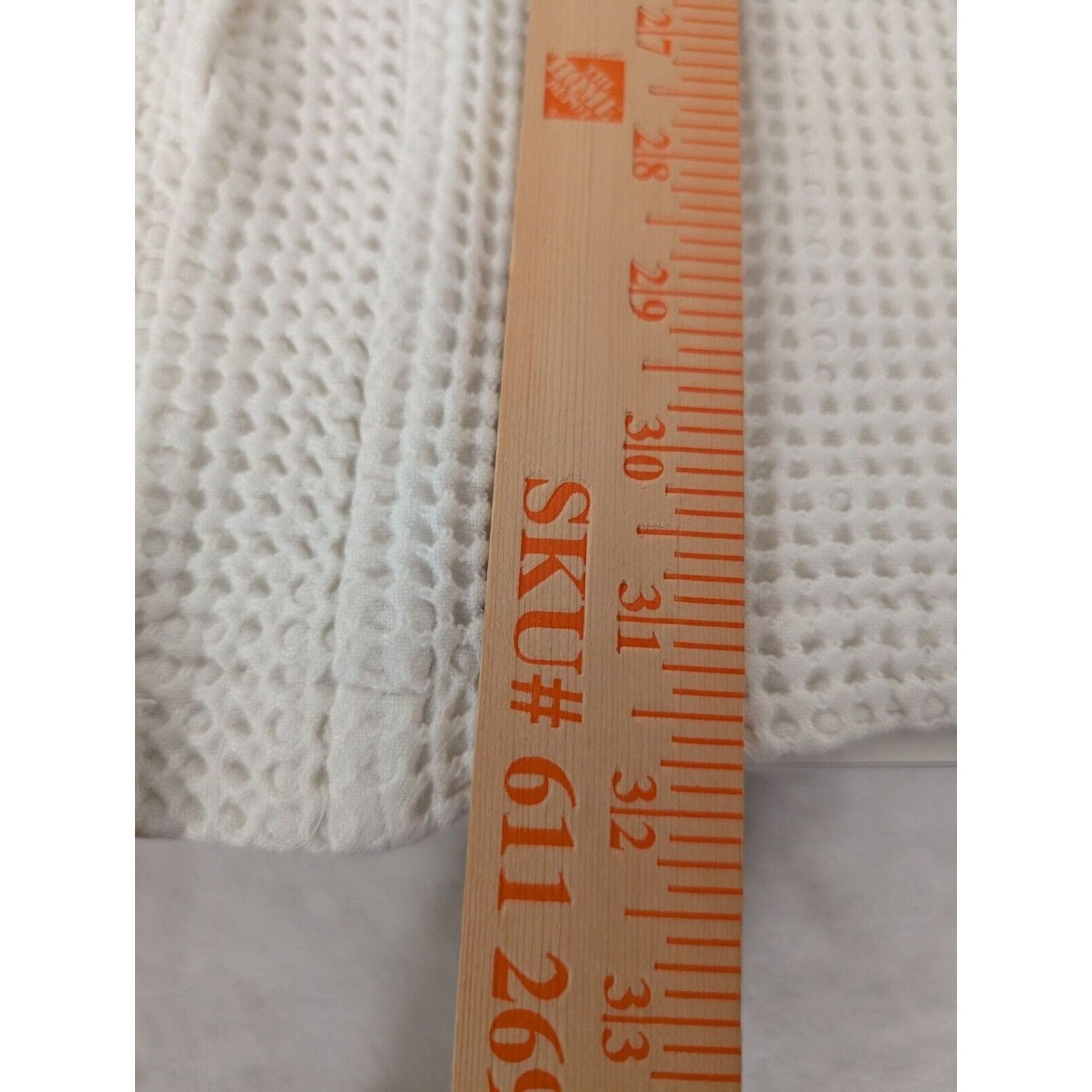 Designer Sweetwater Waffle Knit Kimono Robe Womens Size Medium White Size M / US 6-8 / IT 42-44 - 9 Thumbnail